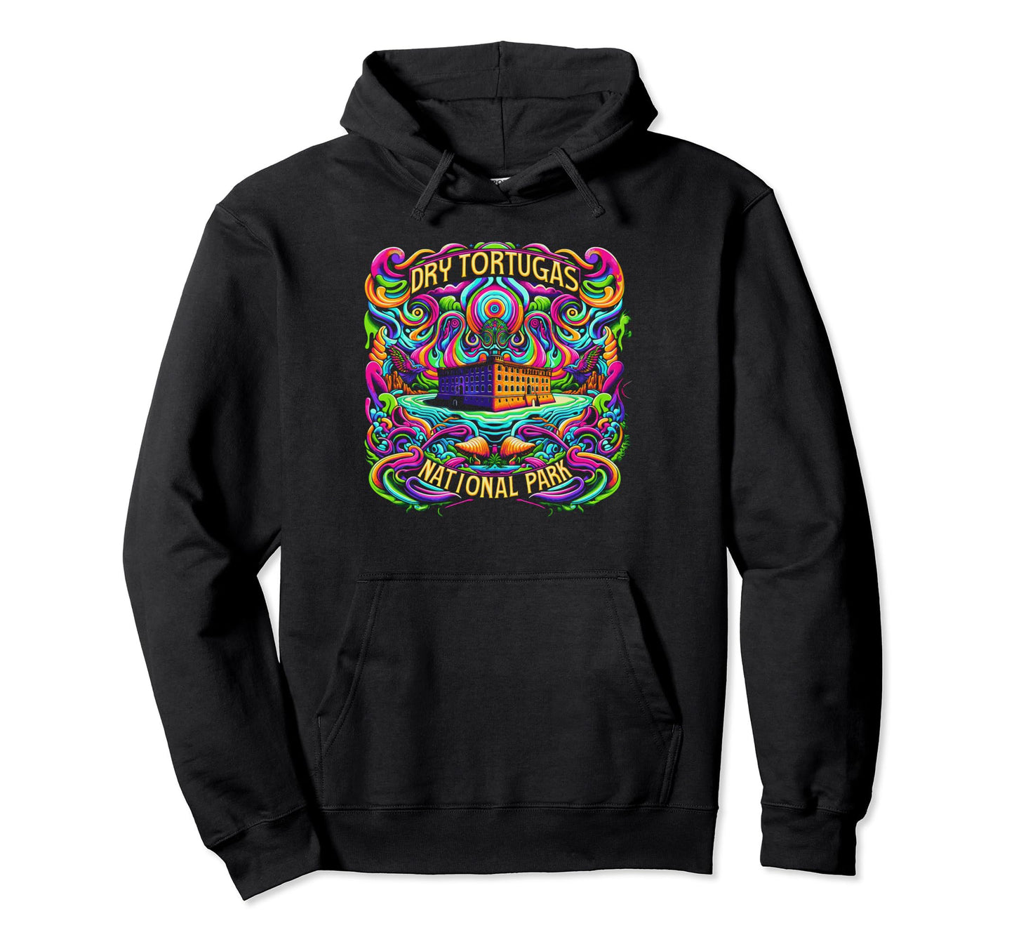 Dry Tortugas National Park 60S Hoodie - Casual Everyday Wear Unisex - T-Shirt, Sweatshirt, Hoodie
