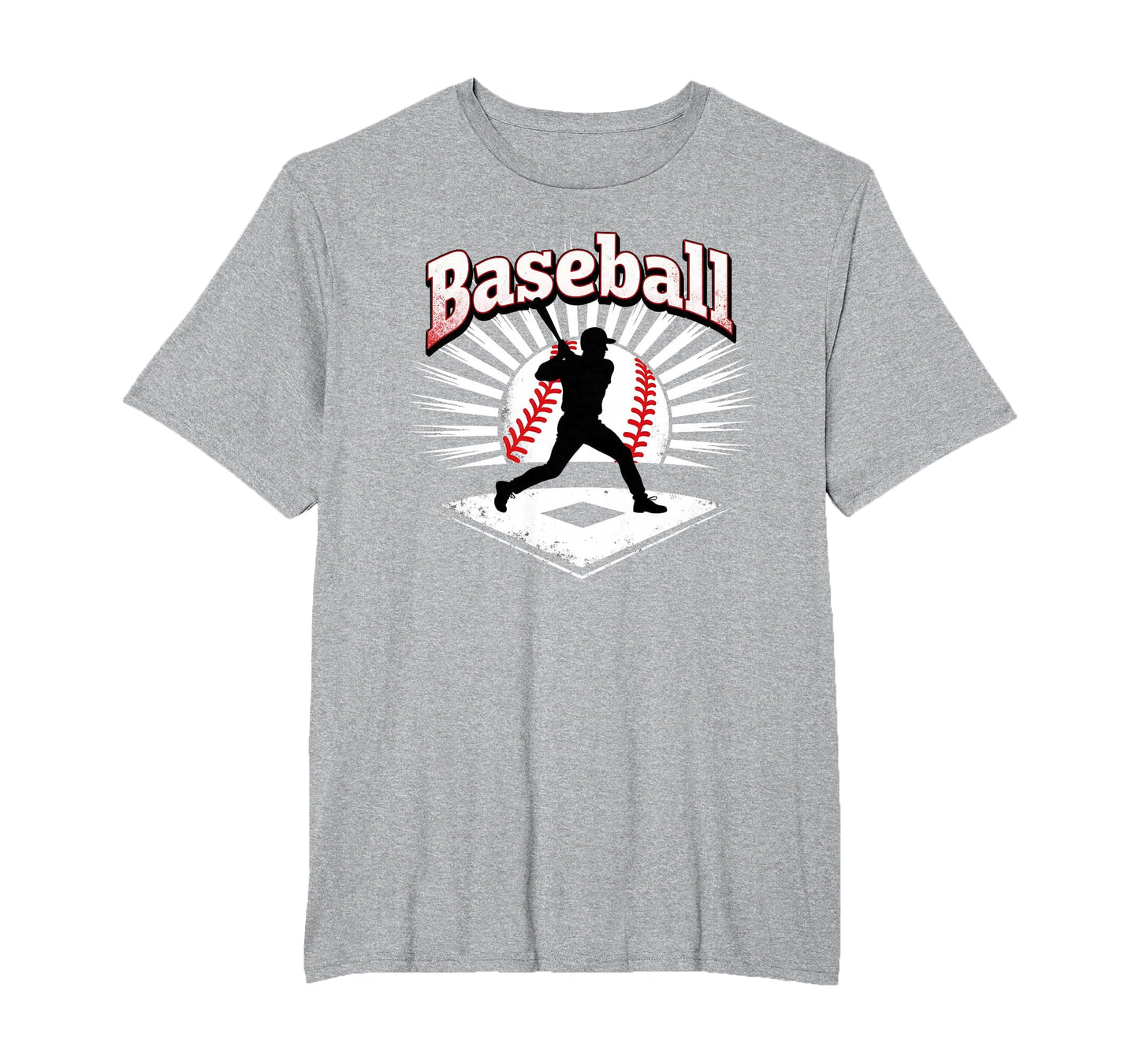 Baseball Slugger Home Run Hero Fan Gift T-Shirt - Unique Graphic Men Women - T-Shirt, Sweatshirt, Hoodie