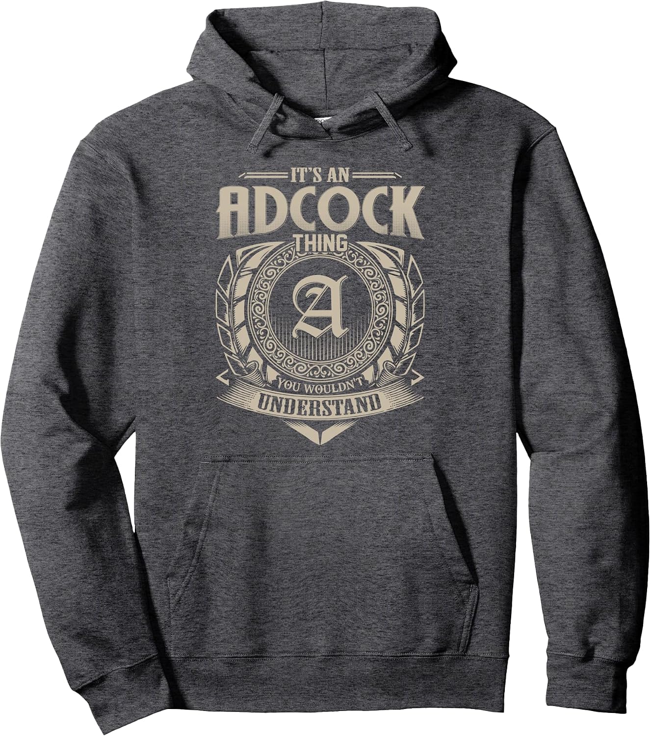 Vintage Classic ADCOCK Family Apparels - Adult & Kids T-Shirts, Sweatshirts & Hoodies apparel design preview 1