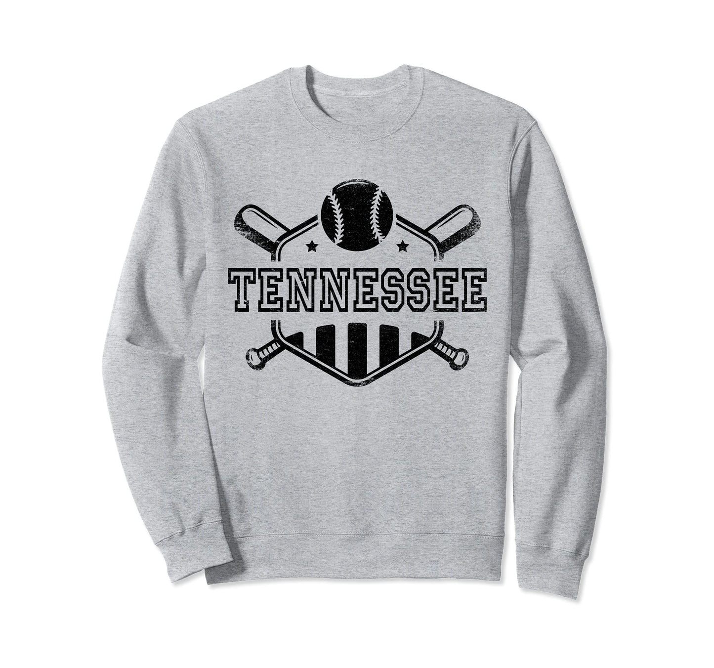 Tennessee Baseball State Pride Sweatshirt - Streetwear Style for Adults - T-Shirt, Sweatshirt, Hoodie