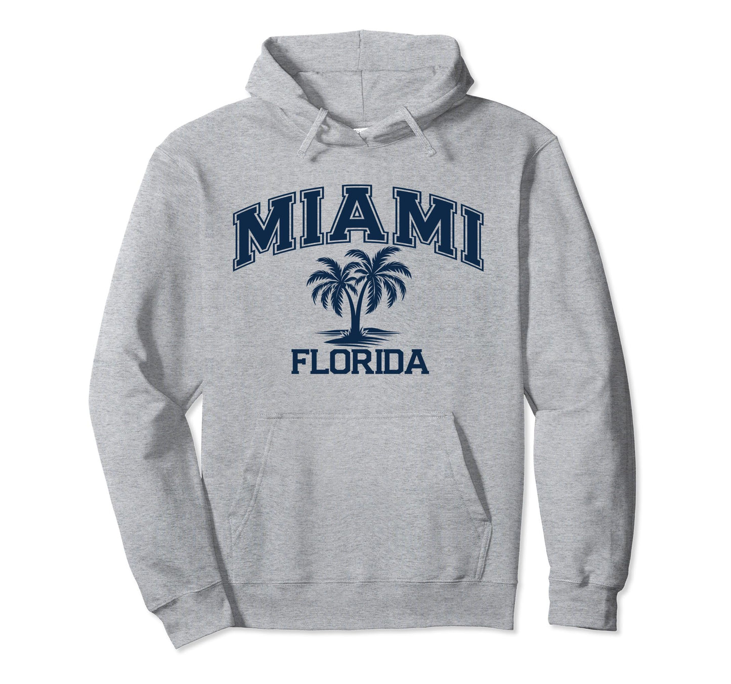 Miami Beach Florida Palms Palm Trees Hoodie - Unique Graphic Men Women - T-Shirt, Sweatshirt, Hoodie