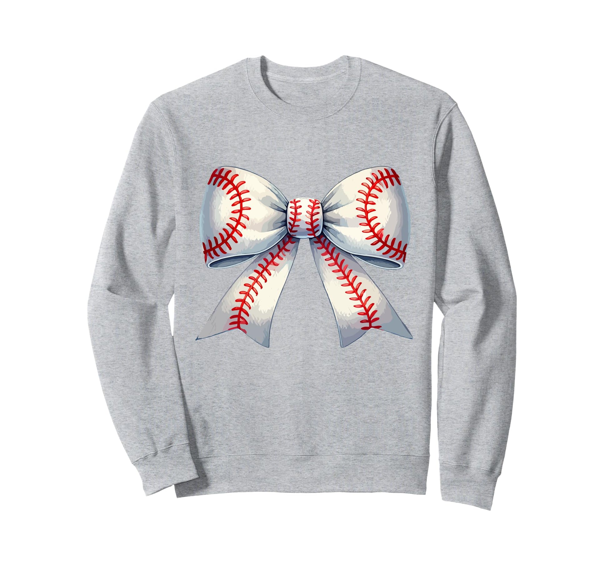 Coquette Baseball Bow Baseball Mom Sweatshirt - Trendy Graphic Men Women - T-Shirt, Sweatshirt, Hoodie