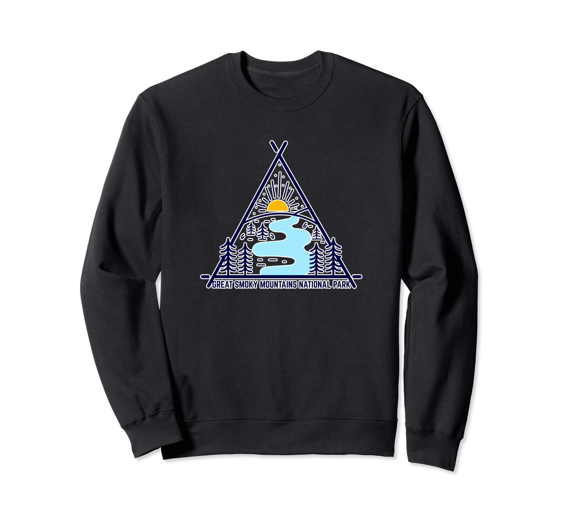 Great Smoky Mountains National Park Sweatshirt - Novelty Apparel for Adults - T-Shirt, Sweatshirt, Hoodie