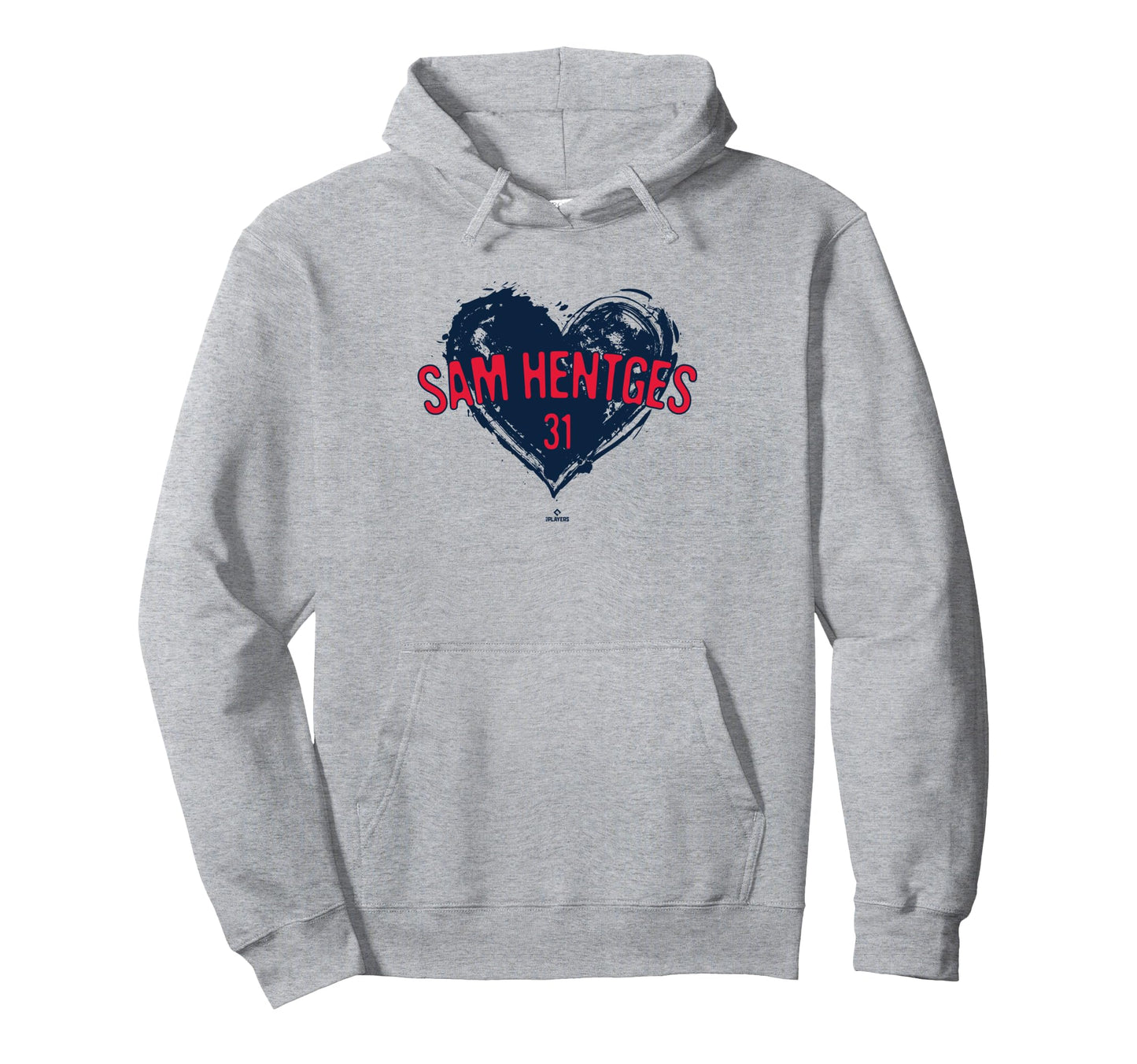 Distressed Heart Sam Hentges Hoodie - Casual Everyday Wear for Adults - T-Shirt, Sweatshirt, Hoodie