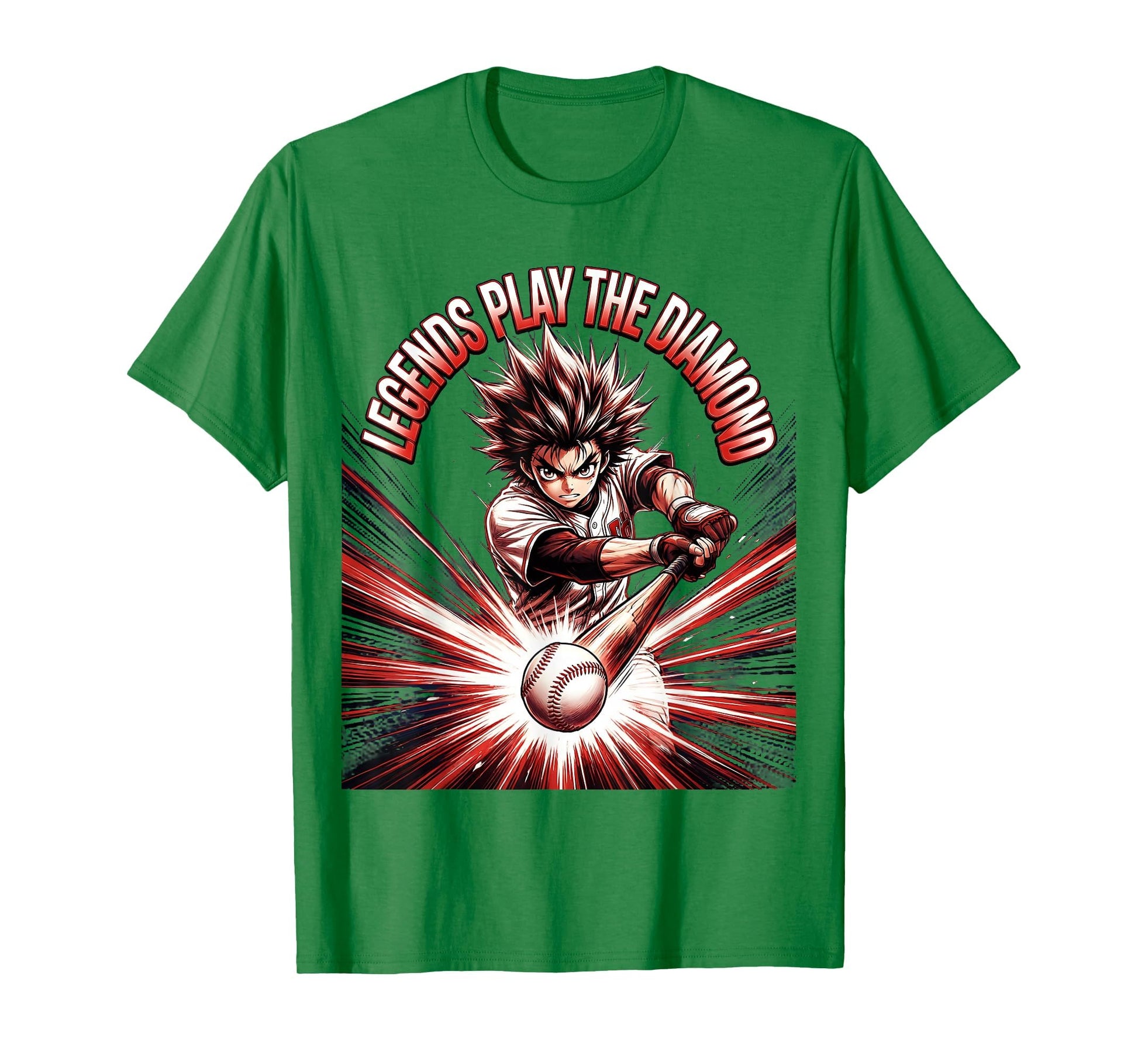 Legends Play Diamond Baseball T-Shirt - Unique Graphic Men Women - T-Shirt, Sweatshirt, Hoodie