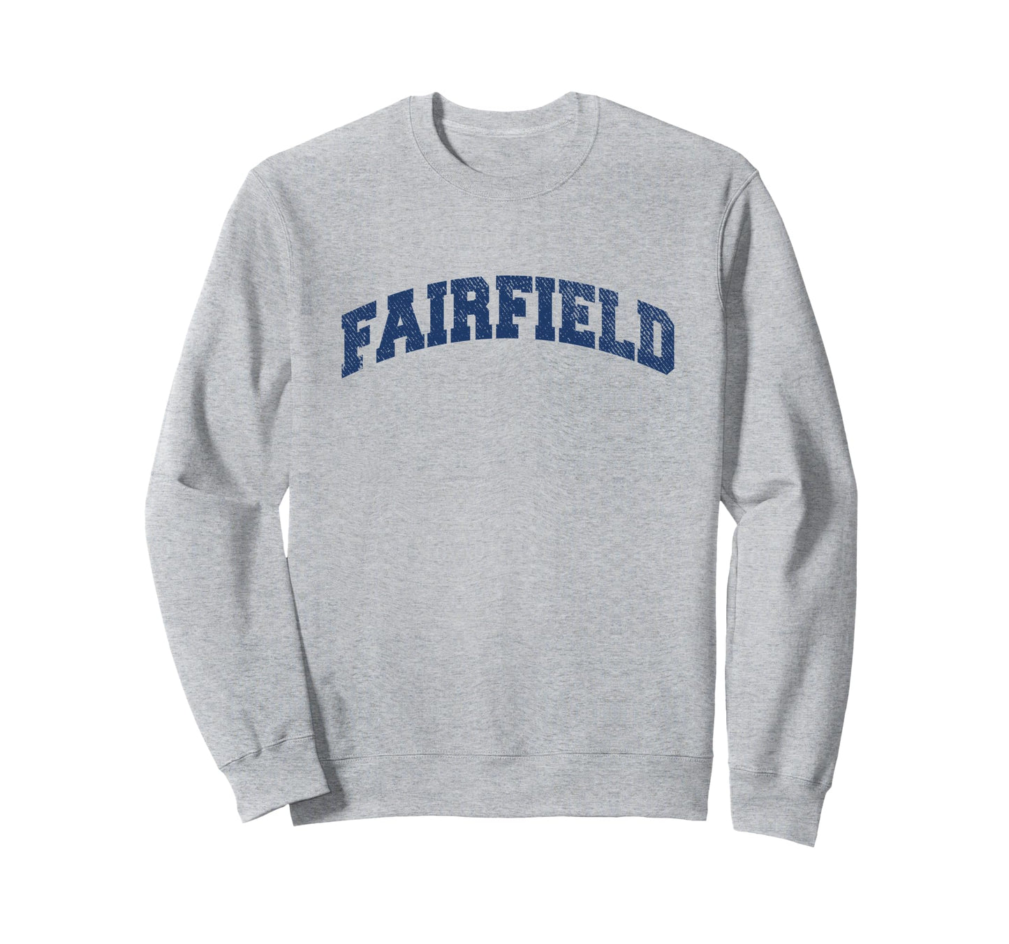 Fairfield Varsity Grey Sweatshirt - Graphic Print for Adults - T-Shirt, Sweatshirt, Hoodie