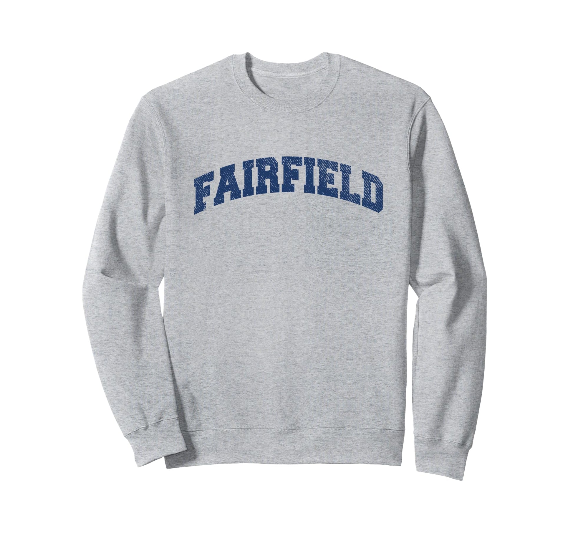 Fairfield Varsity Grey Sweatshirt - Graphic Print for Adults - T-Shirt, Sweatshirt, Hoodie