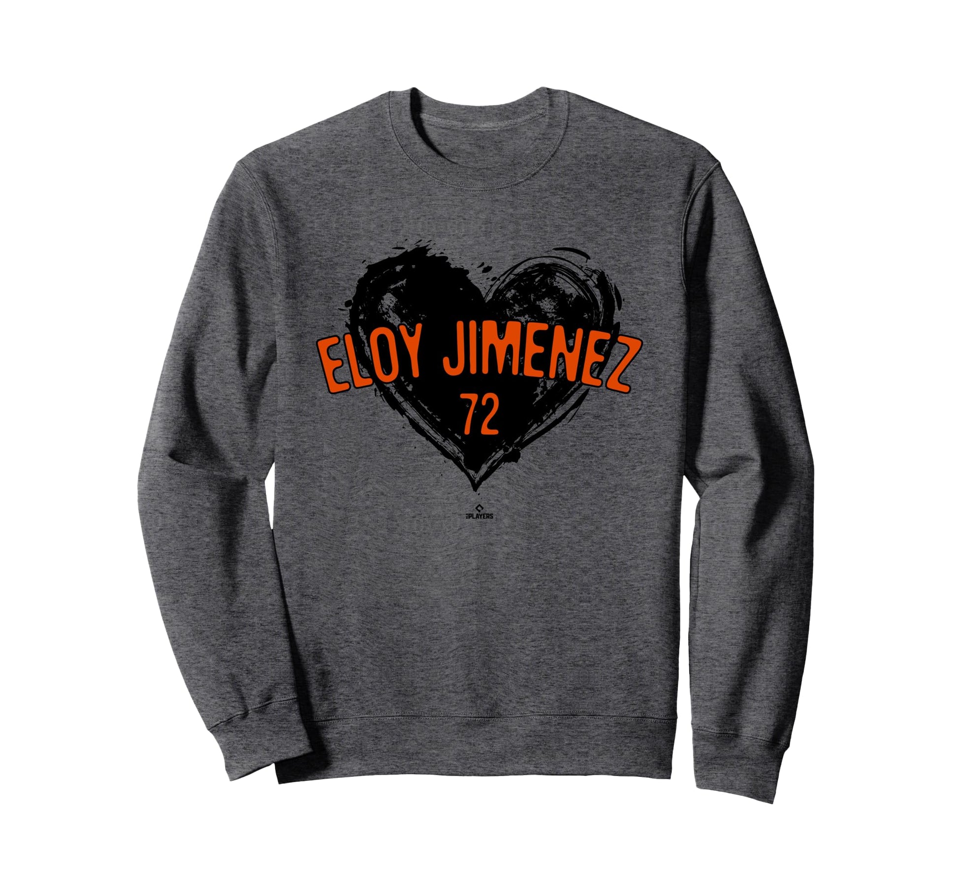 Distressed Heart Eloy Jim Nez Baltimore Sweatshirt - Trendy Graphic Unisex - T-Shirt, Sweatshirt, Hoodie