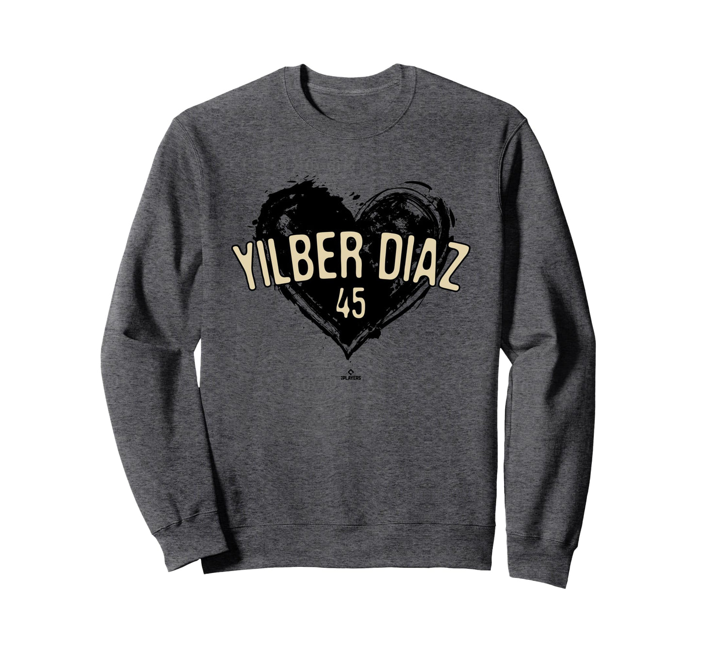 Distressed Heart Yilber Diaz Sweatshirt - Novelty Apparel Men Women - T-Shirt, Sweatshirt, Hoodie
