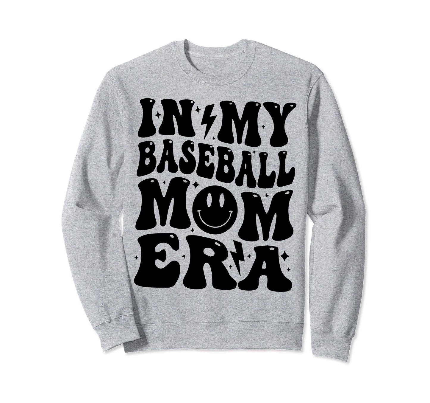 Funny Family Mama My Baseball Mom Sweatshirt - Streetwear Style for Adults - T-Shirt, Sweatshirt, Hoodie