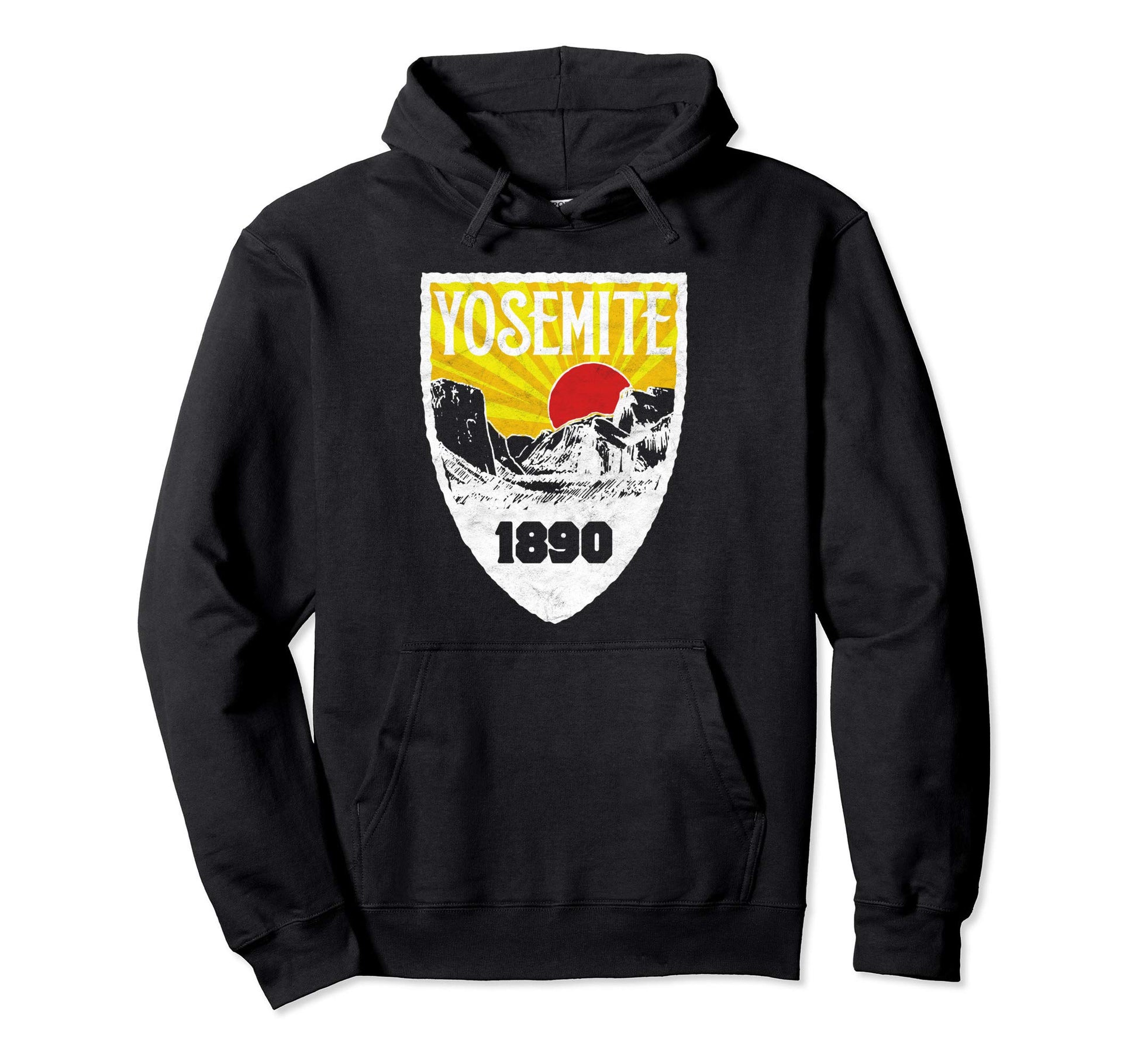 Yosemite Valley Sunset National Park Hoodie - Custom Art Print Men Women - T-Shirt, Sweatshirt, Hoodie