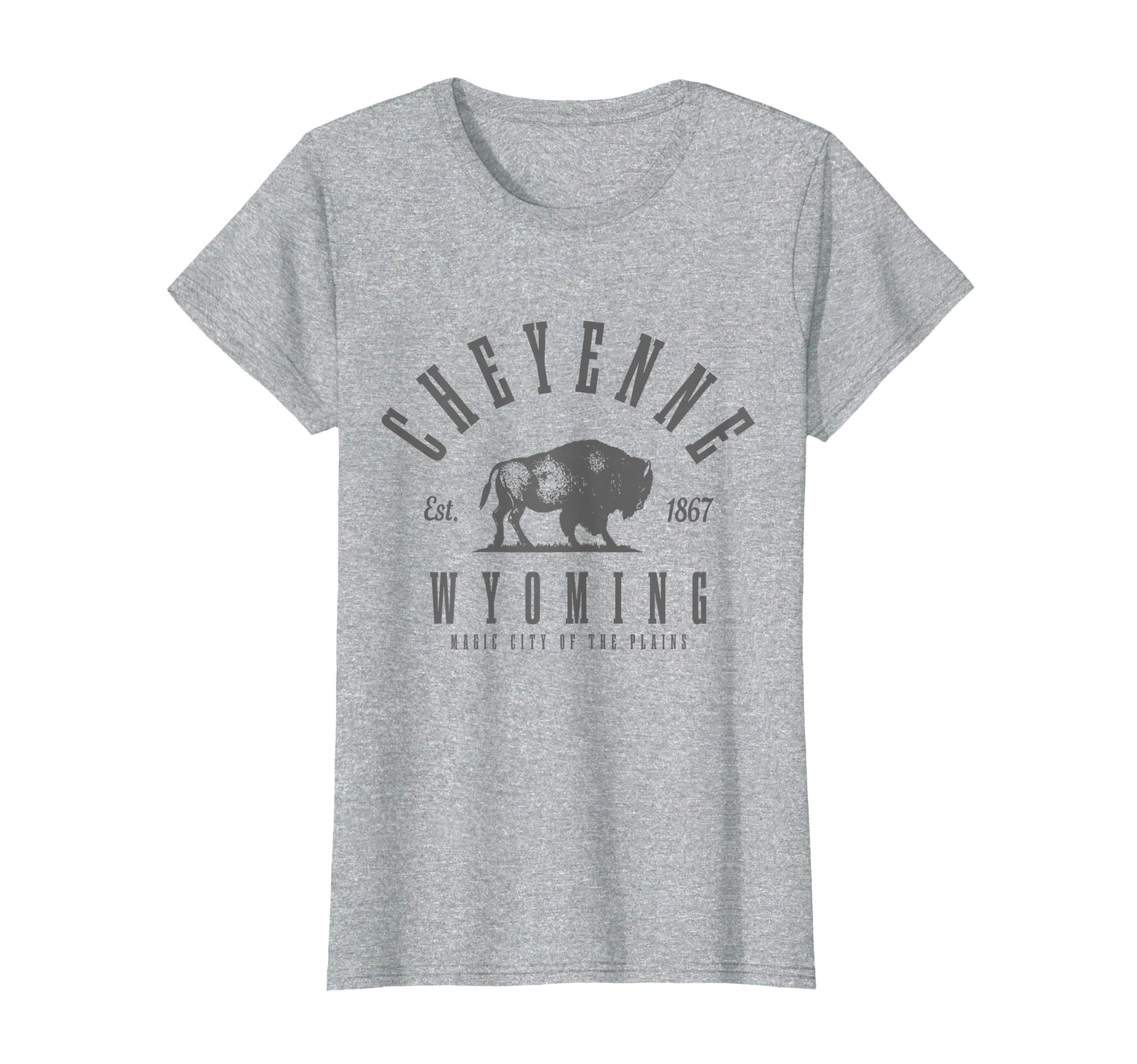 Cheyenne Wyoming Est 1867 Cowboy State T-Shirt - Unique Graphic for Adults - T-Shirt, Sweatshirt, Hoodie