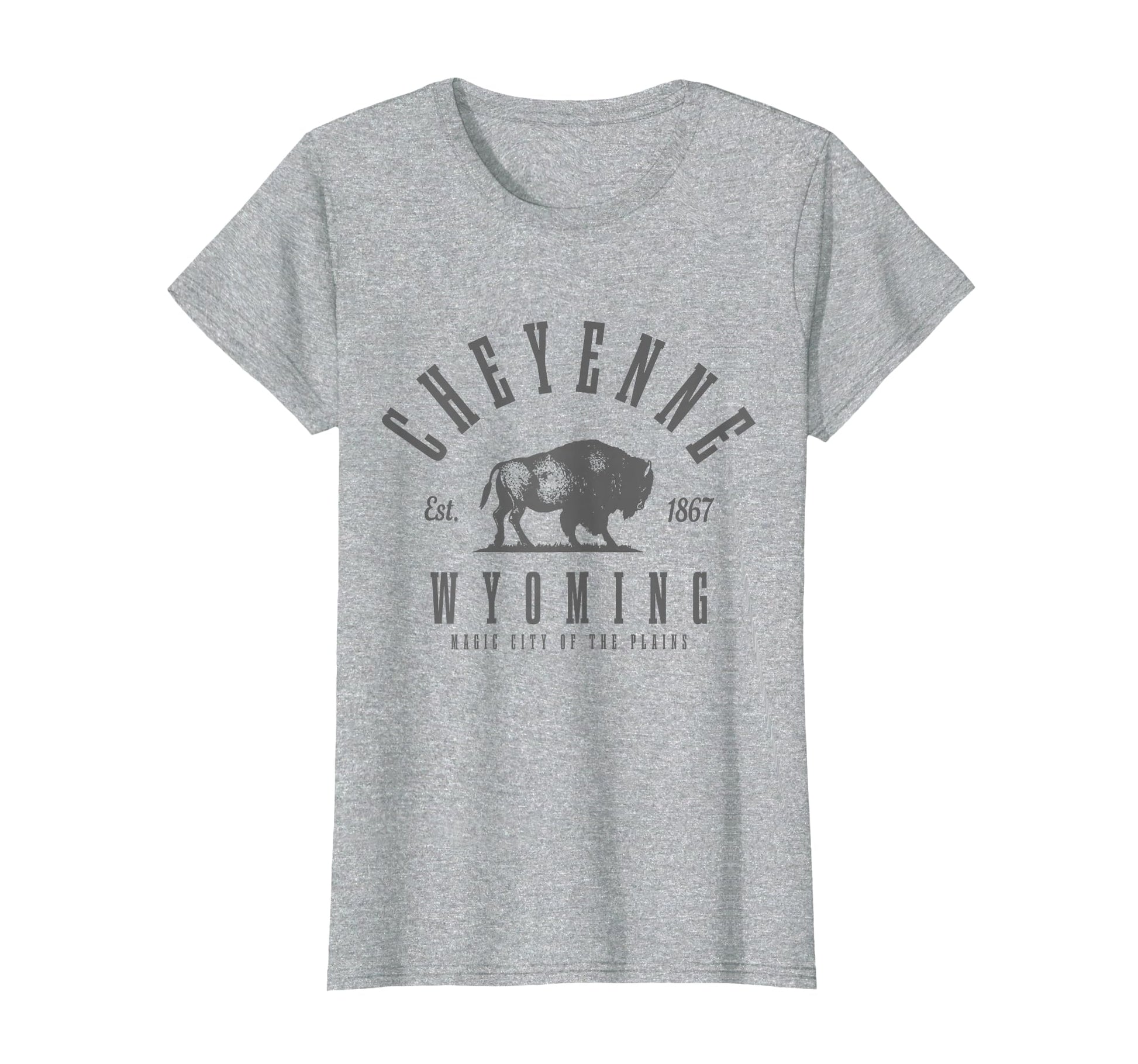 Cheyenne Wyoming Est 1867 Cowboy State T-Shirt - Unique Graphic for Adults - T-Shirt, Sweatshirt, Hoodie