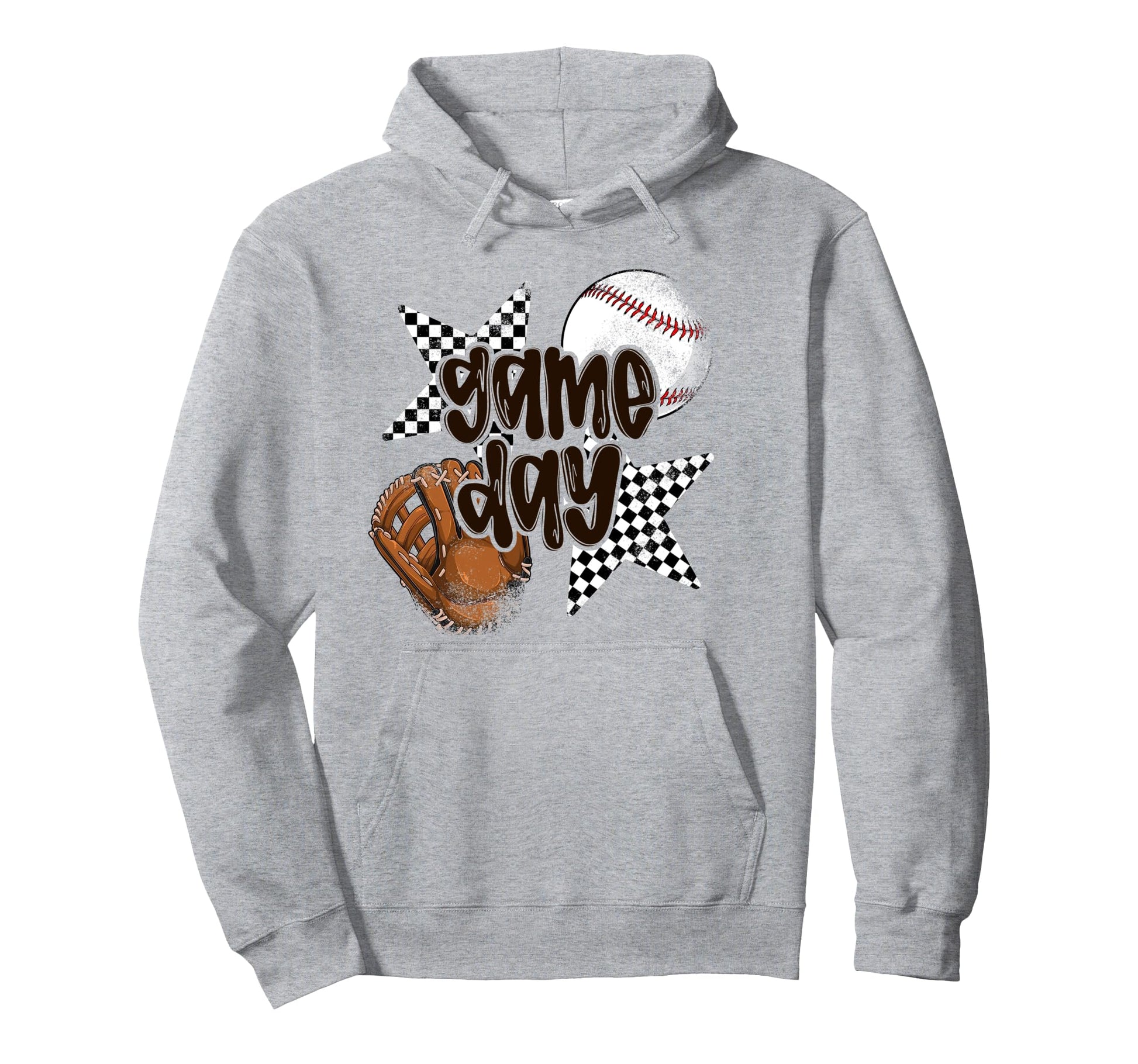 Game Day Baseball Bow Coquette Sports Hoodie - Custom Art Print for Adults - T-Shirt, Sweatshirt, Hoodie