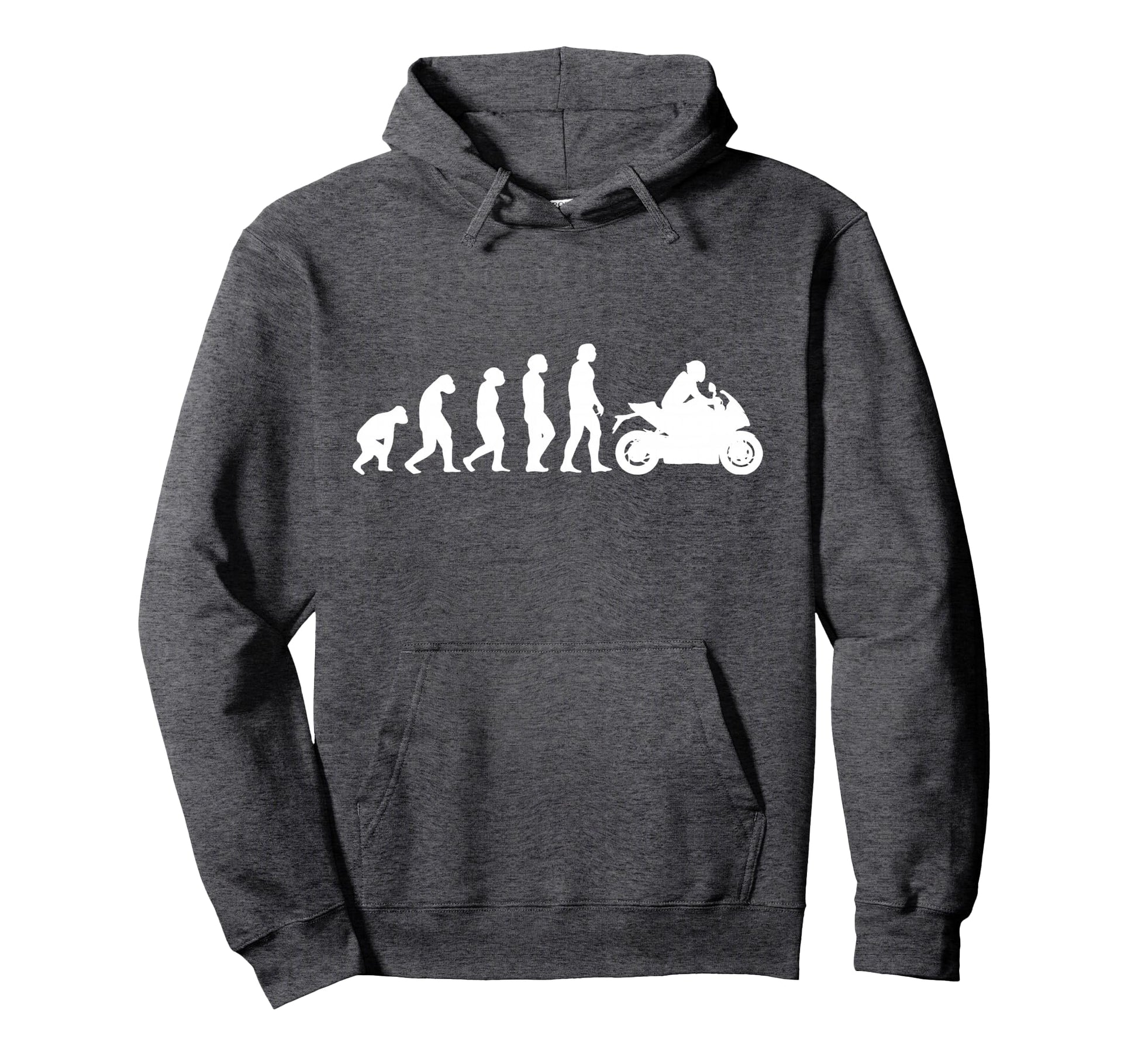 Motorcycle Evolution Funny Racing Hoodie - Aesthetic Graphic Men Women - T-Shirt, Sweatshirt, Hoodie