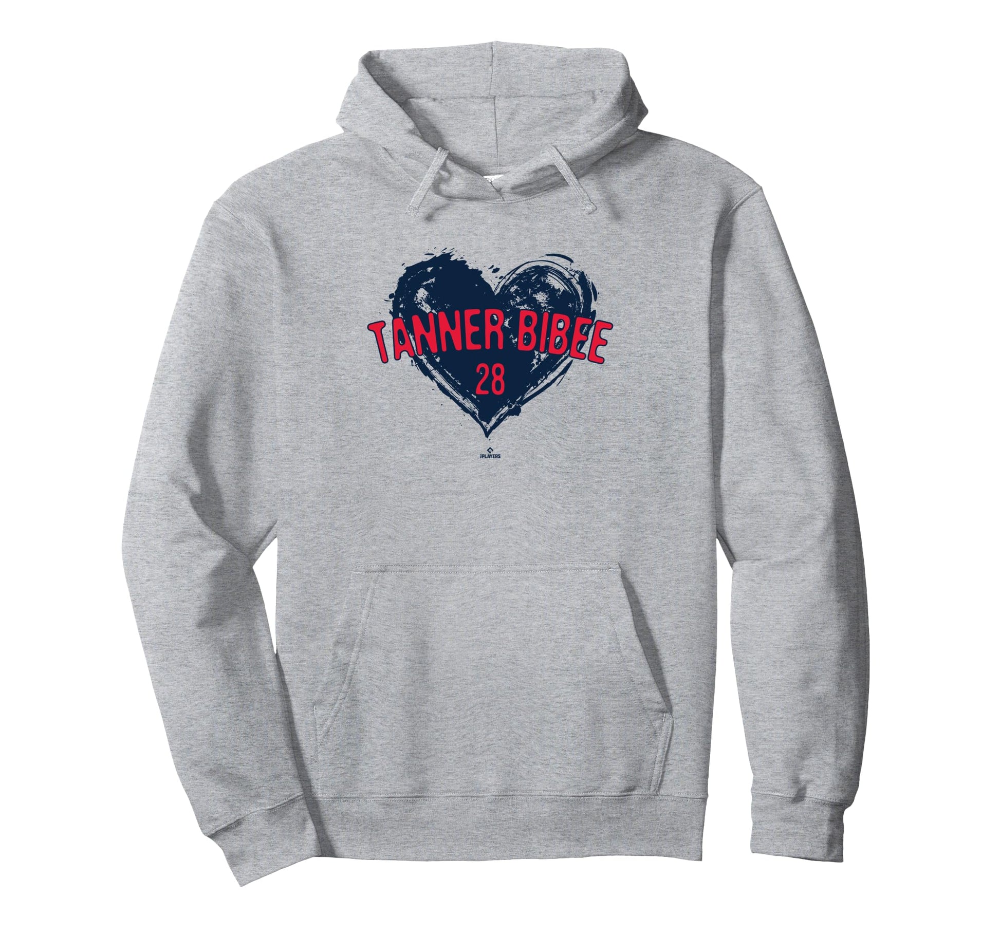 Distressed Heart Tanner Bibee Cleveland Hoodie - Novelty Apparel Unisex - T-Shirt, Sweatshirt, Hoodie
