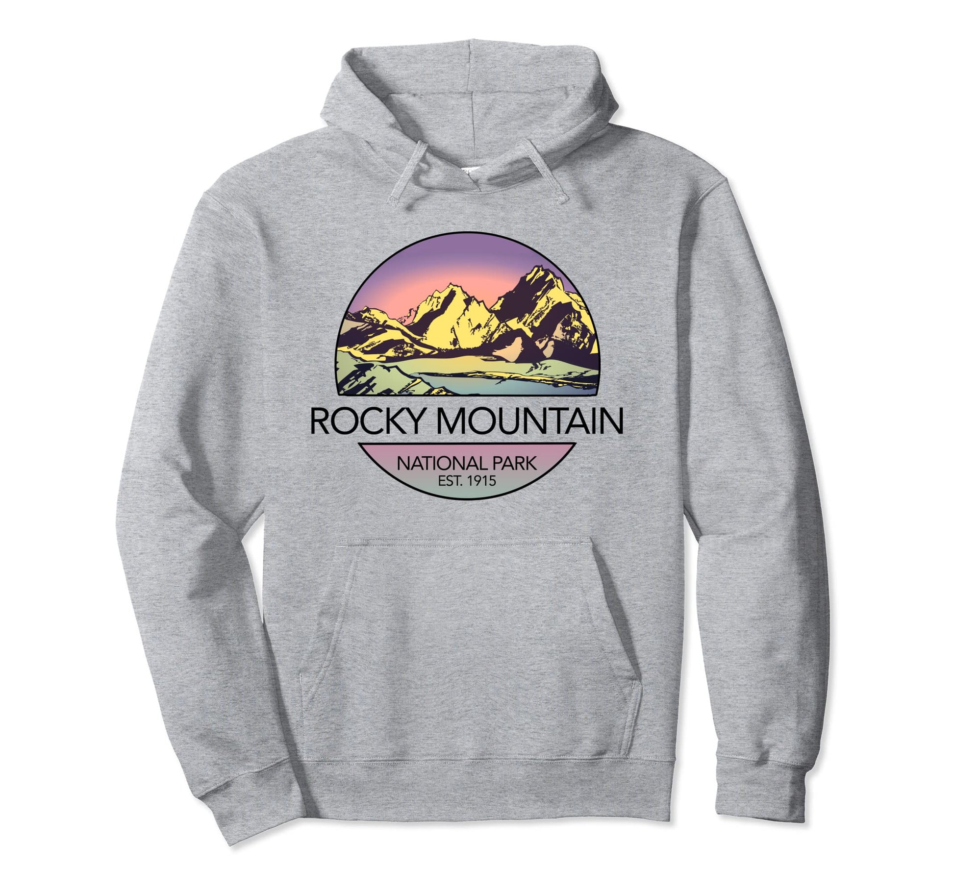 Rocky Mountain National Park Hoodie - Custom Art Print for Adults - T-Shirt, Sweatshirt, Hoodie