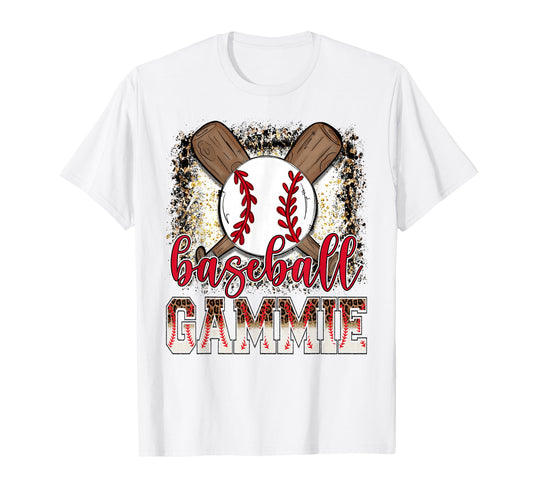 Baseball Gammie Leopard Proud Ball T-Shirt - Custom Art Print for Adults - T-Shirt, Sweatshirt, Hoodie
