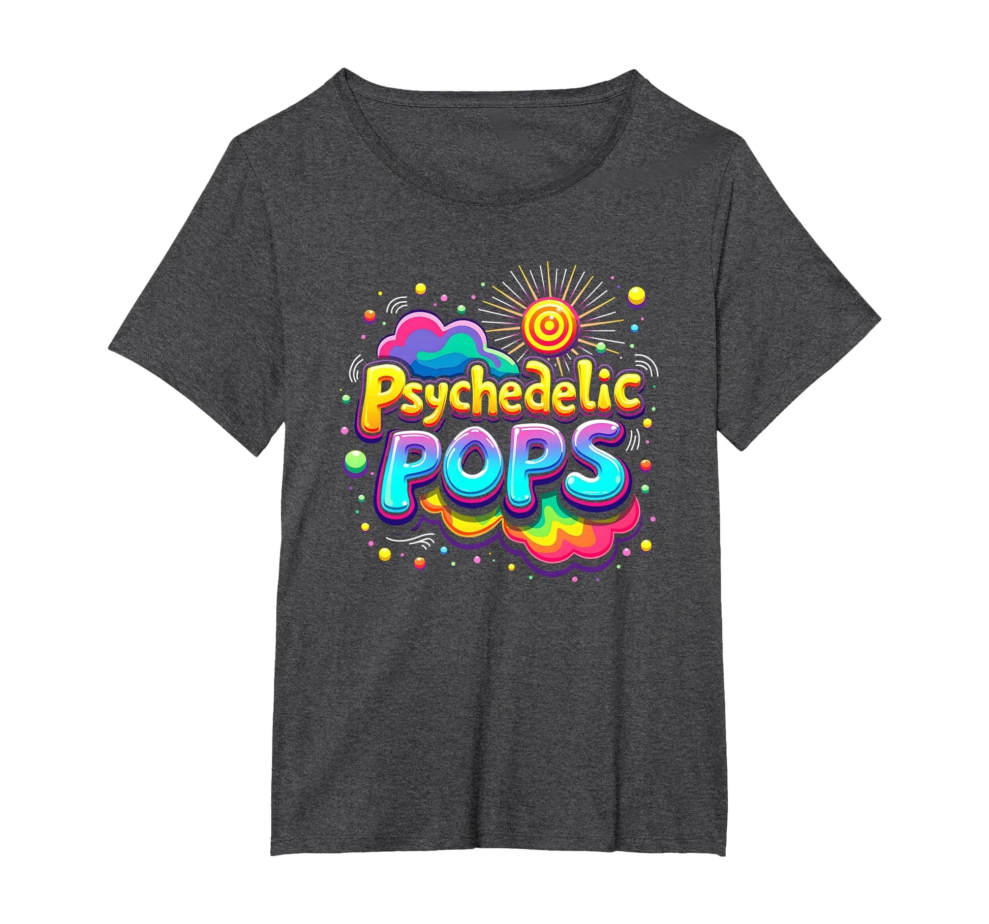 Groovy Dad Psychedelic Pops 60S T-Shirt - Minimalist Print for Adults - T-Shirt, Sweatshirt, Hoodie