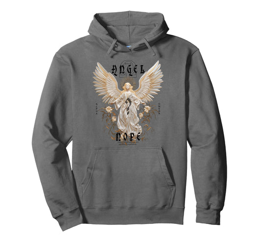 Aesthetic Streetwear Angel Hoodie - Fun Novelty Design Men Women - T-Shirt, Sweatshirt, Hoodie