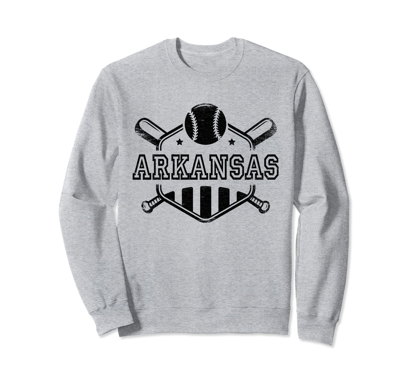 Arkansas Baseball State Pride Sweatshirt - Casual Everyday Wear Unisex - T-Shirt, Sweatshirt, Hoodie