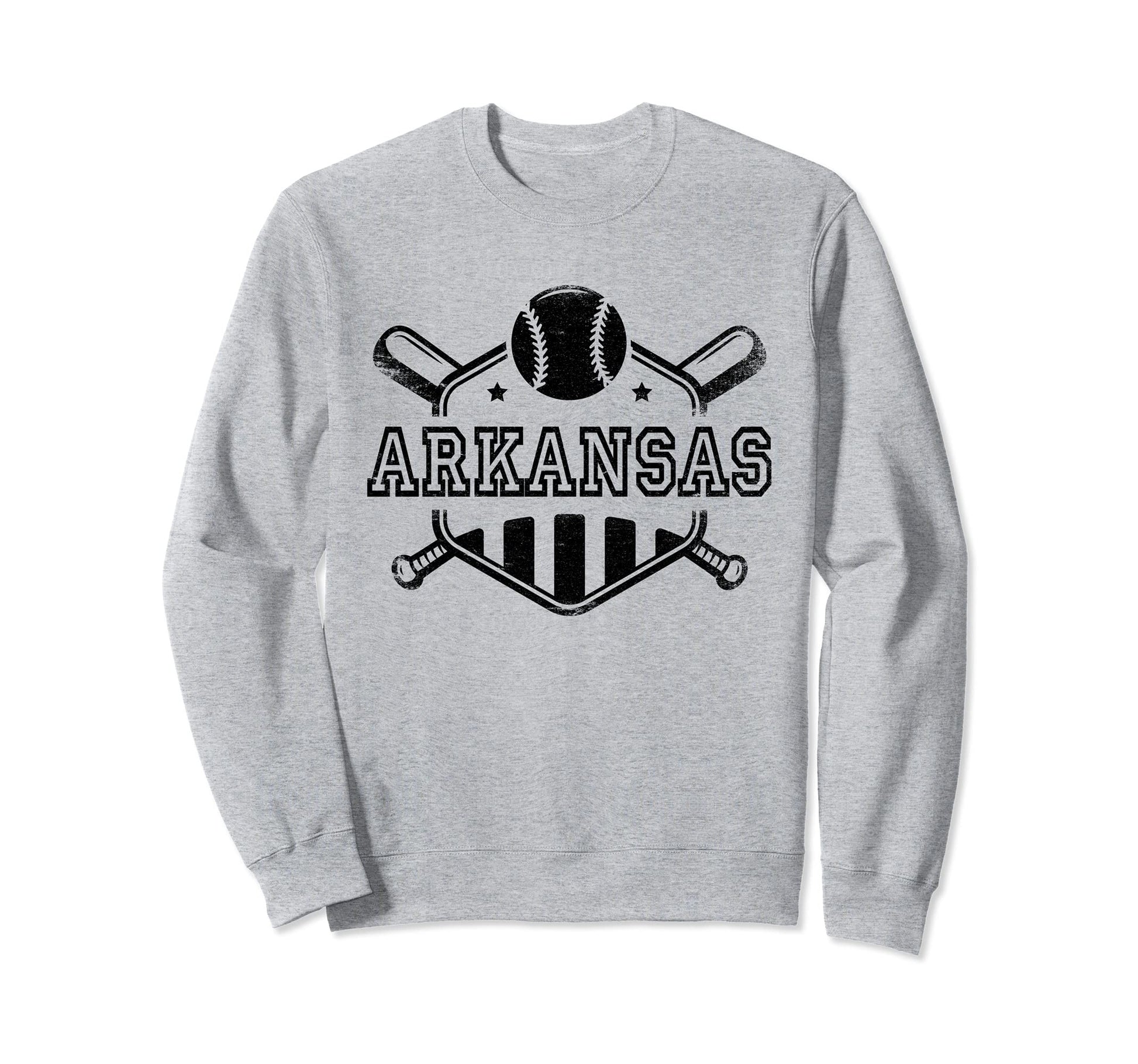 Arkansas Baseball State Pride Sweatshirt - Casual Everyday Wear Unisex - T-Shirt, Sweatshirt, Hoodie