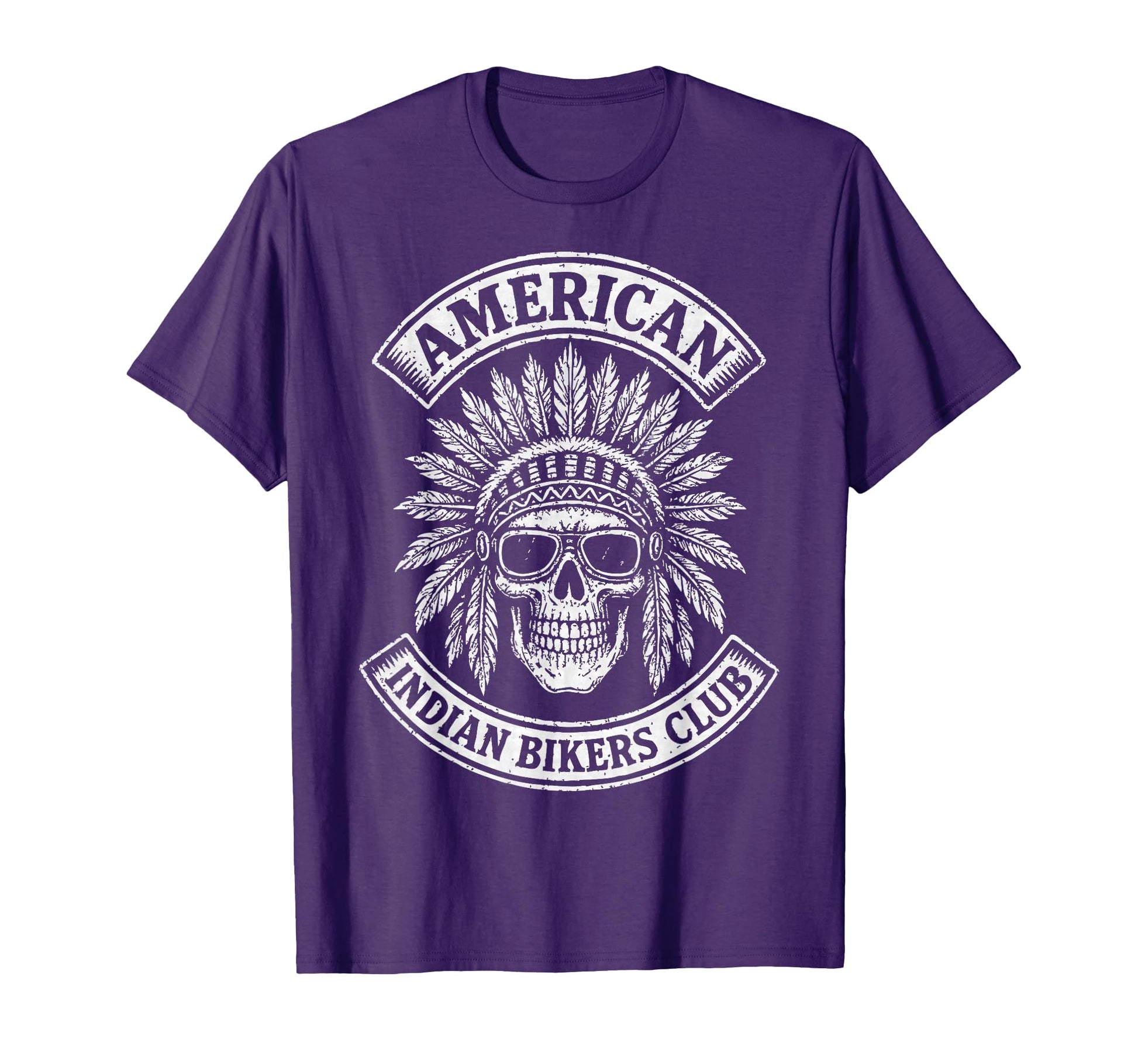 American Motorcycle Indian Bikers T-Shirt - Custom Art Print for Adults - T-Shirt, Sweatshirt, Hoodie
