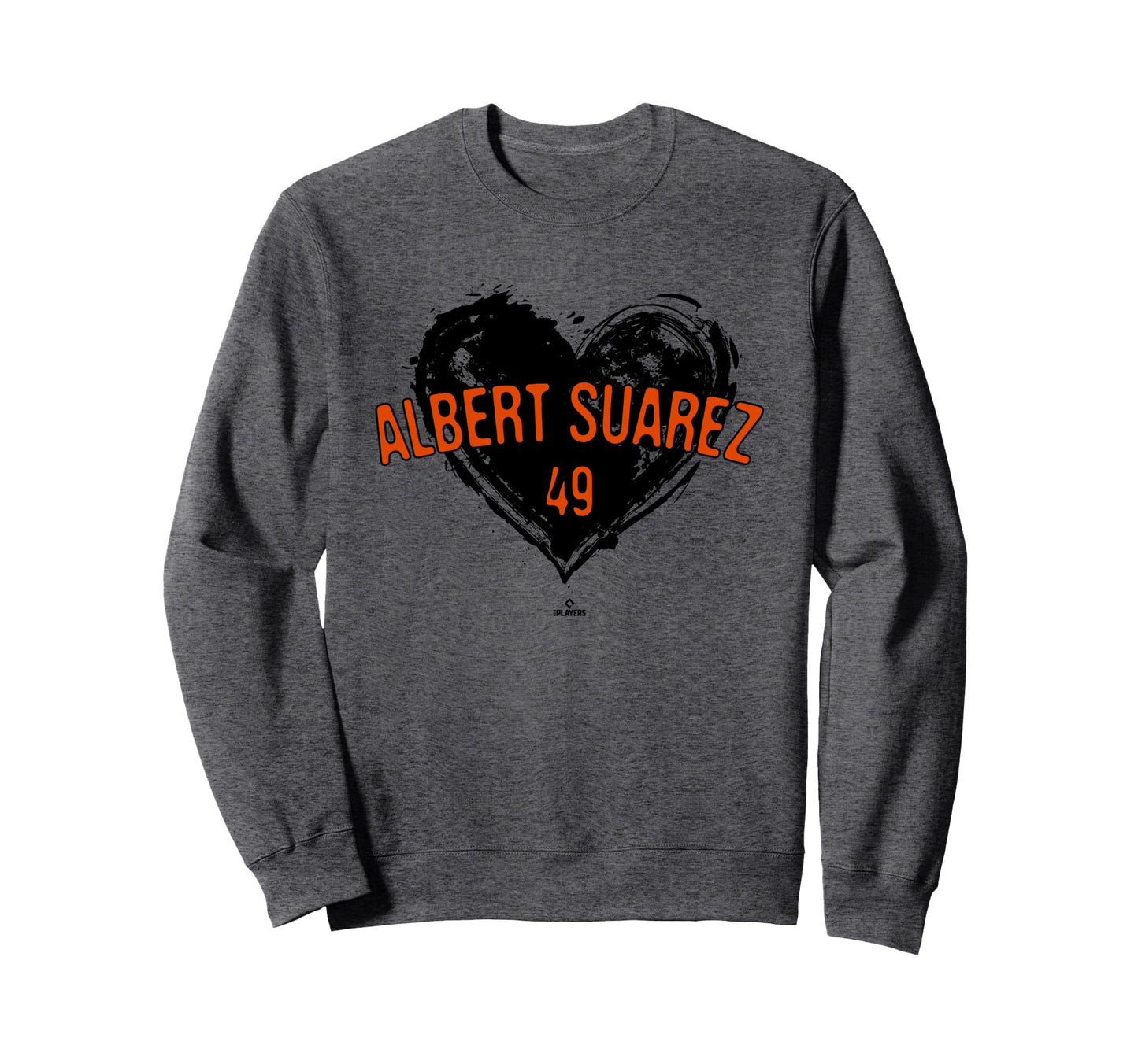 Distressed Heart Albert Su Rez Sweatshirt - Fun Novelty Design Unisex - T-Shirt, Sweatshirt, Hoodie