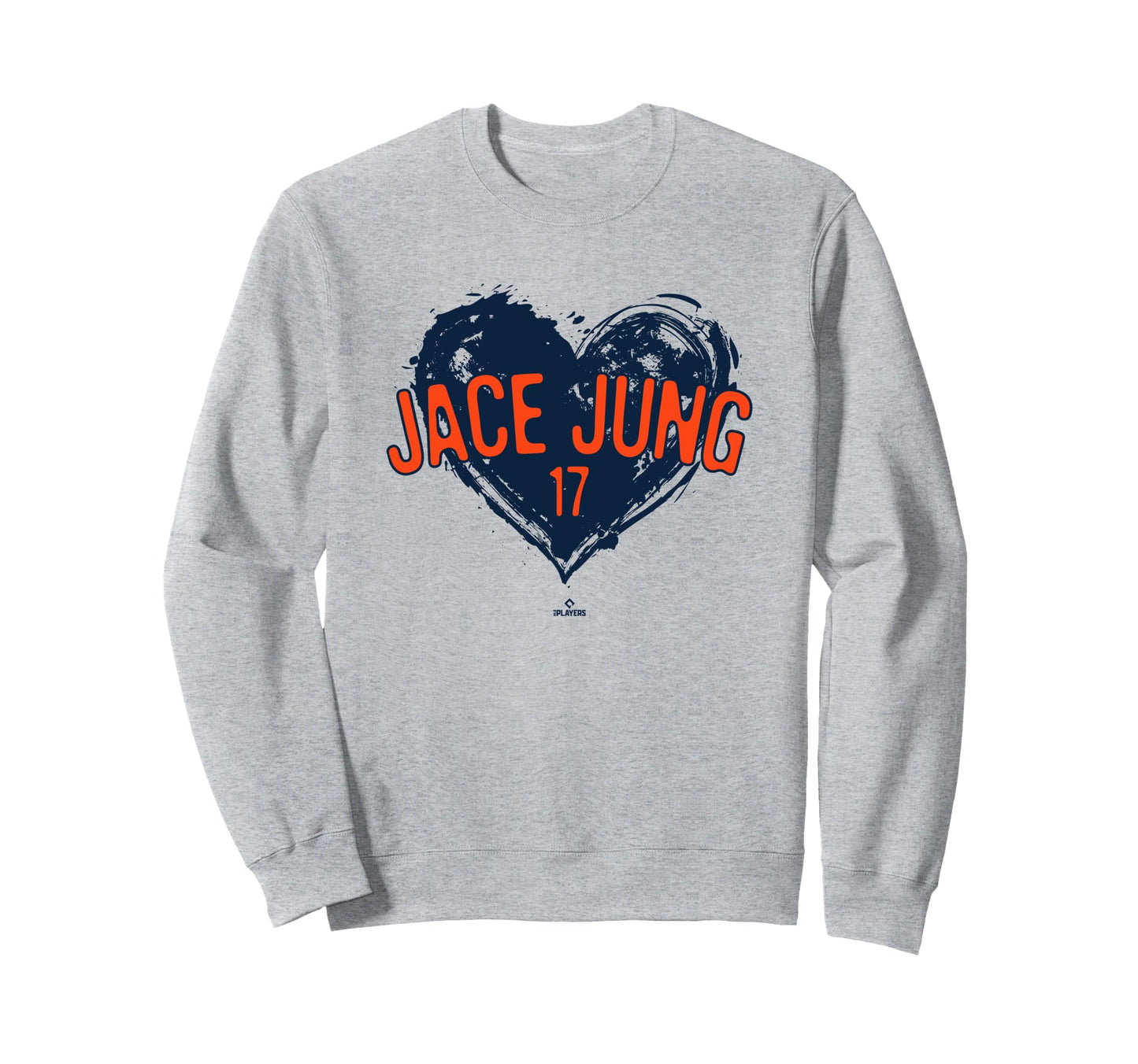 Distressed Heart Jace Jung Sweatshirt - Casual Everyday Wear for Adults - T-Shirt, Sweatshirt, Hoodie