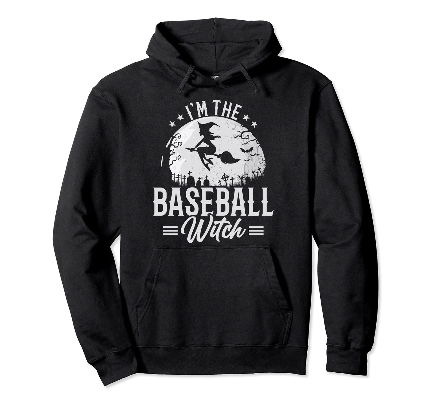 Im Baseball Witch Matching Family Hoodie - Custom Art Print for Adults - T-Shirt, Sweatshirt, Hoodie