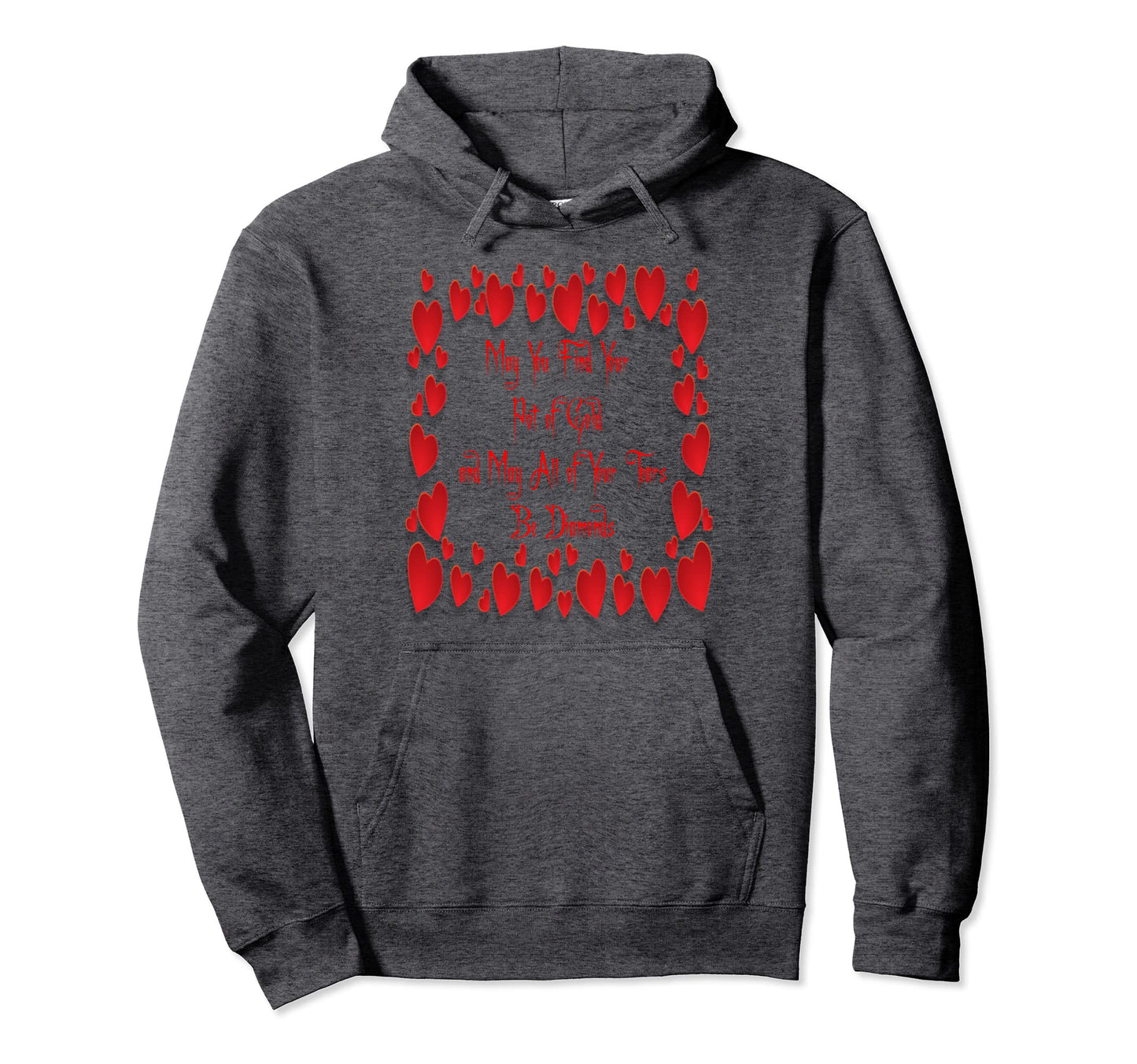 Diamond Tears Hoodie - Graphic Print Men Women - T-Shirt, Sweatshirt, Hoodie