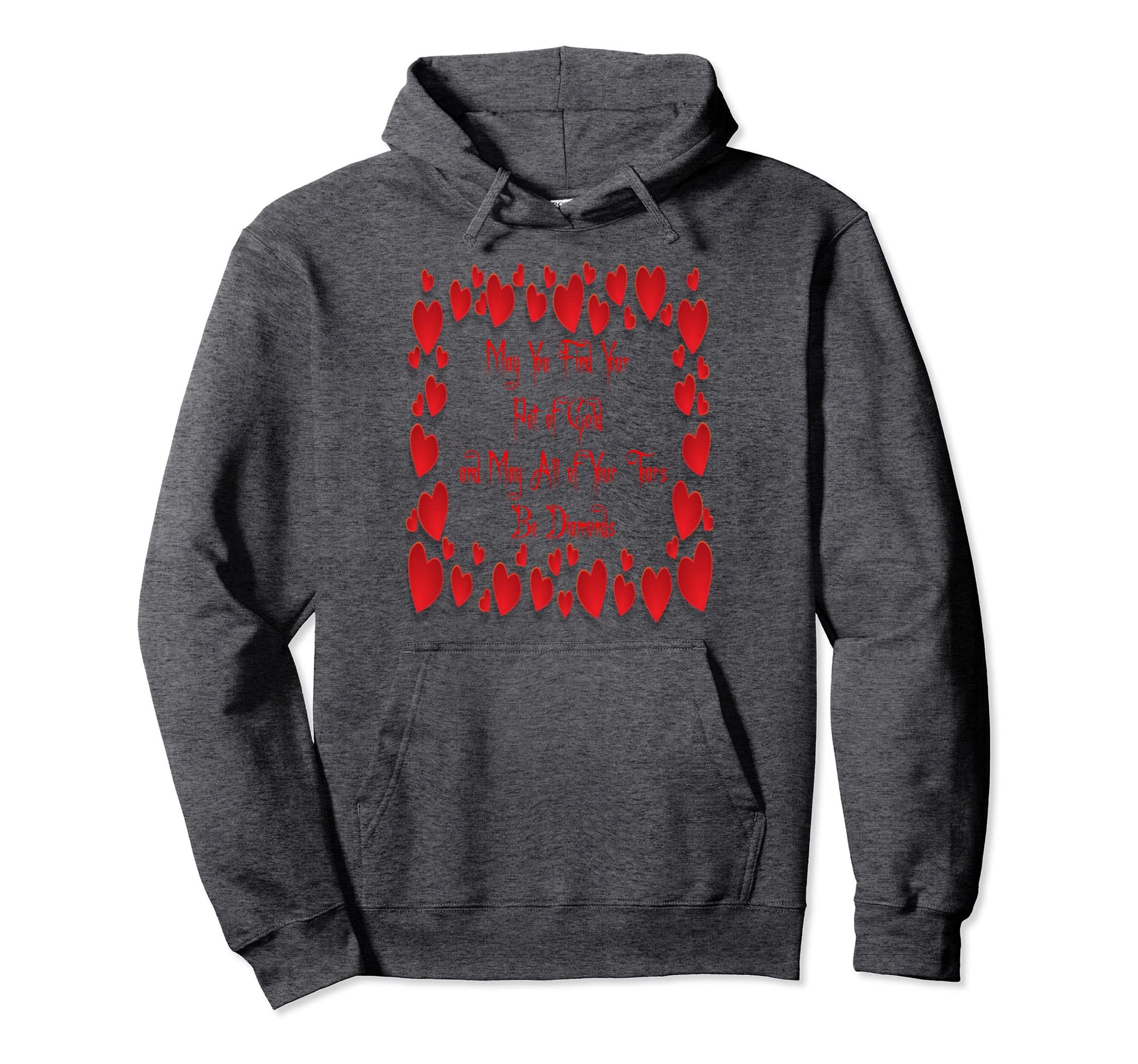 Diamond Tears Hoodie - Graphic Print Men Women - T-Shirt, Sweatshirt, Hoodie