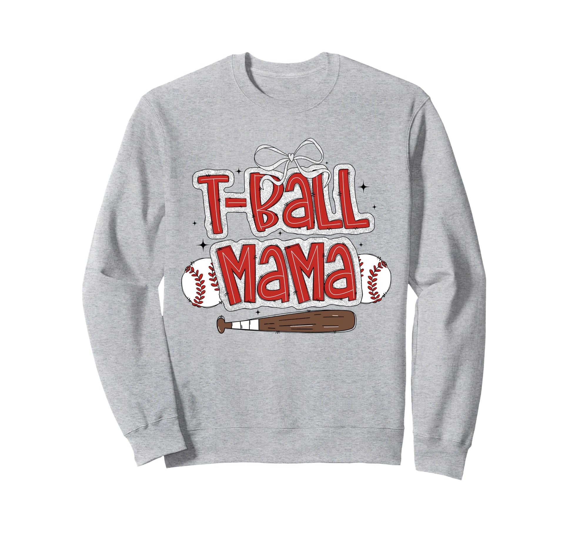 Coquette T Ball Mama Game Day T Ball Sweatshirt - Novelty Apparel Unisex - T-Shirt, Sweatshirt, Hoodie