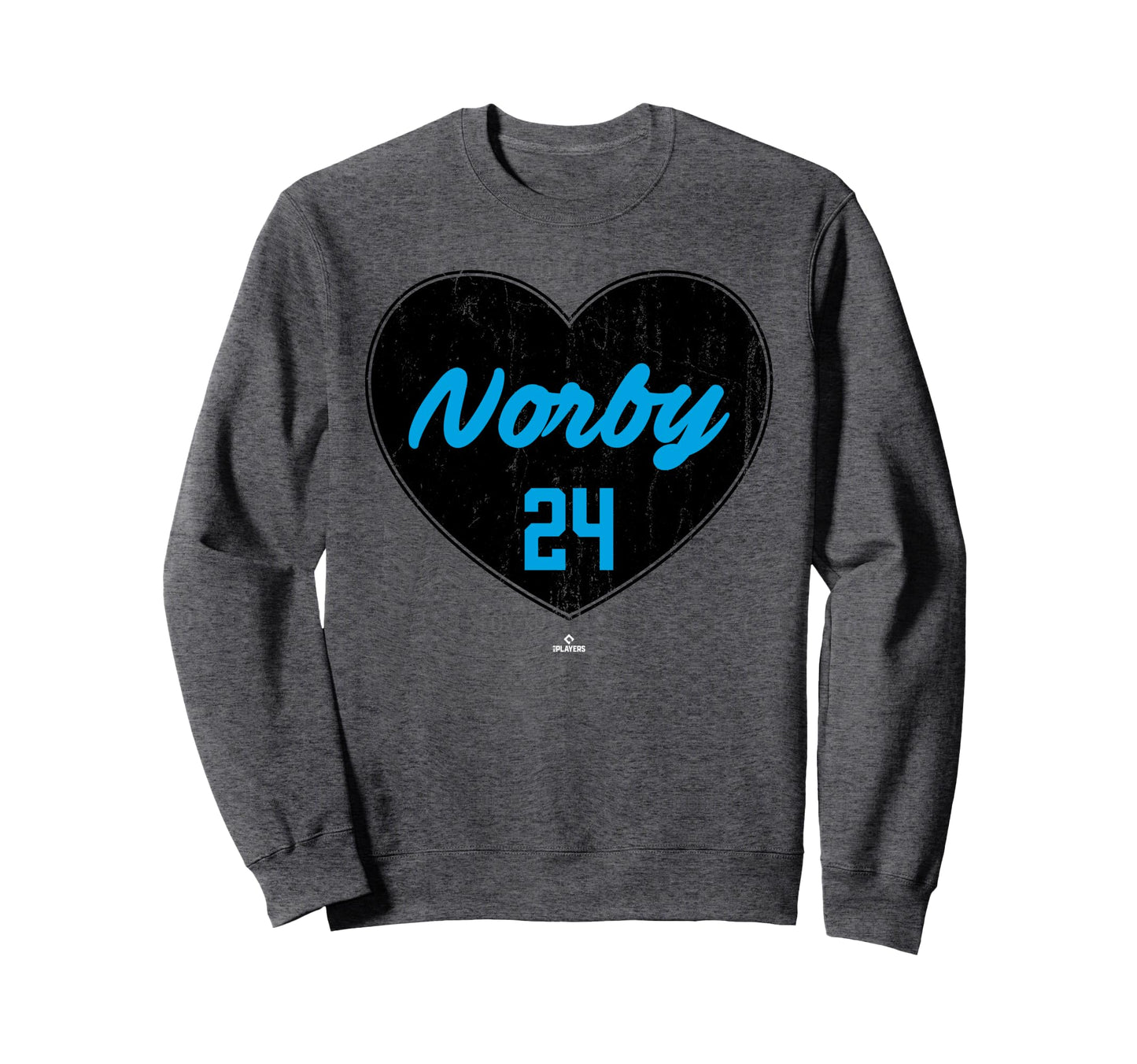 Distressed Heart Connor Norby Sweatshirt - Novelty Apparel for Adults - T-Shirt, Sweatshirt, Hoodie