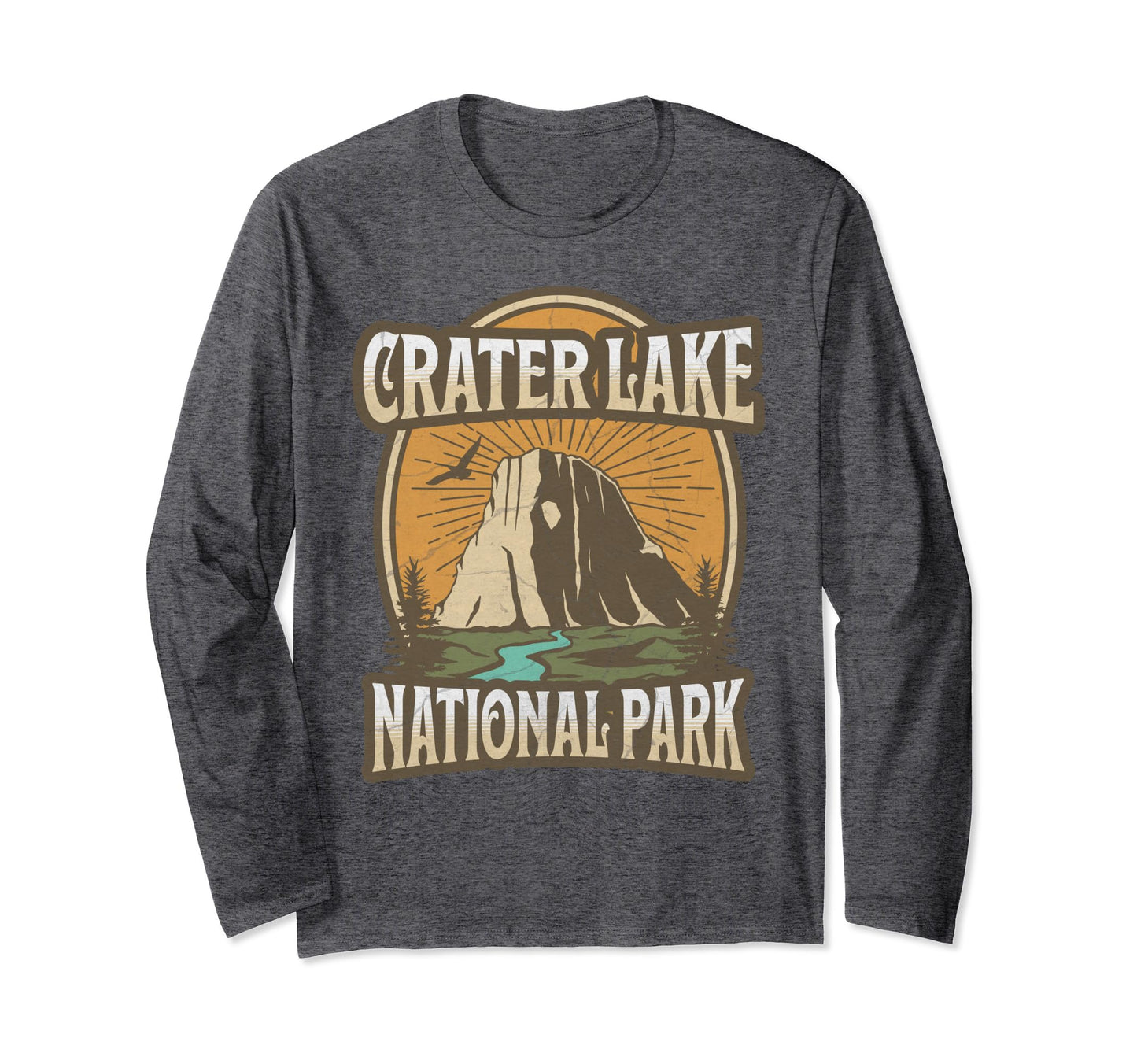 Crater Lake National Park Oregon Usa Hoodie - Aesthetic Graphic Unisex - T-Shirt, Sweatshirt, Hoodie