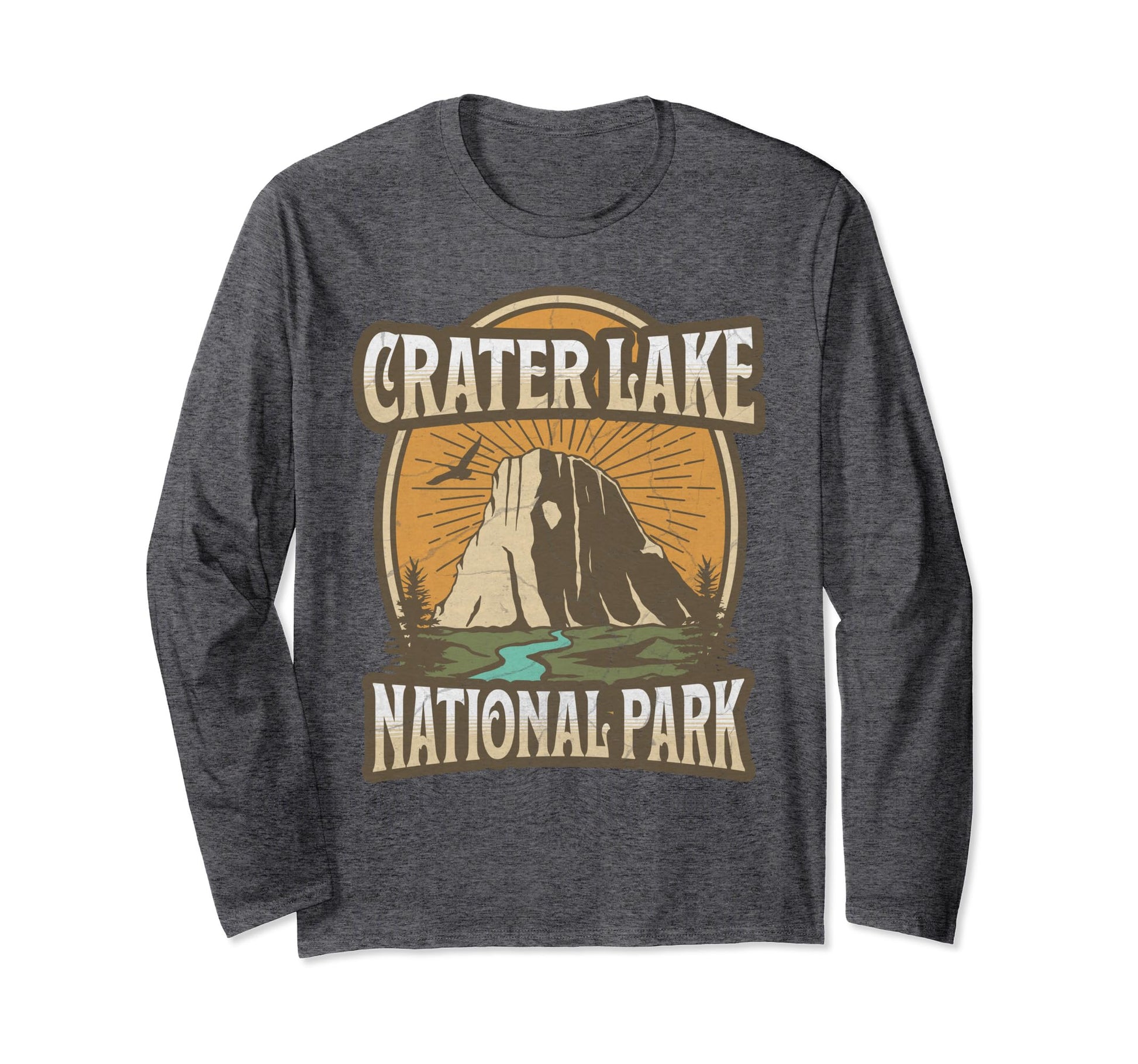 Crater Lake National Park Oregon Usa Hoodie - Aesthetic Graphic Unisex - T-Shirt, Sweatshirt, Hoodie