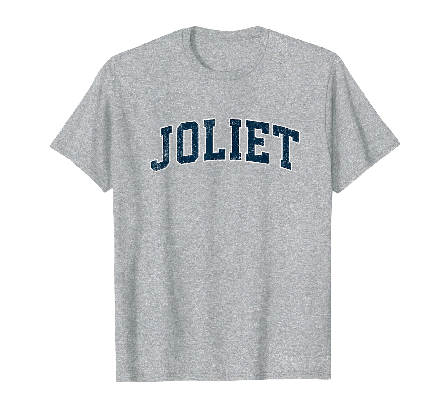 Joliet Illinois Il Varsity Sports Navy T-Shirt - Novelty Apparel Unisex - T-Shirt, Sweatshirt, Hoodie
