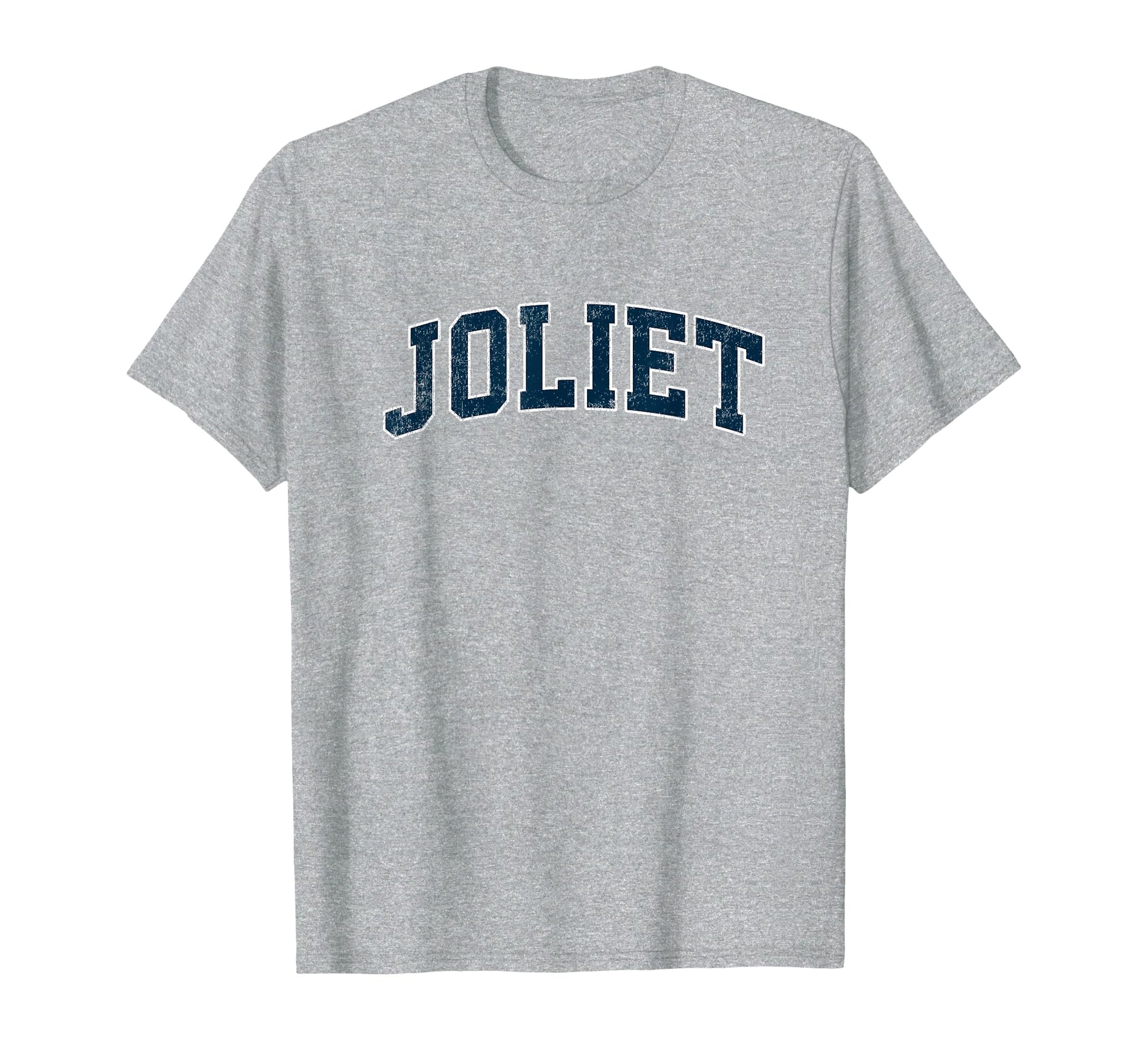 Joliet Illinois Il Varsity Sports Navy T-Shirt - Novelty Apparel Unisex - T-Shirt, Sweatshirt, Hoodie