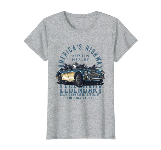 Austin Healey Sports Car T-Shirt - Casual Everyday Wear Unisex - T-Shirt, Sweatshirt, Hoodie