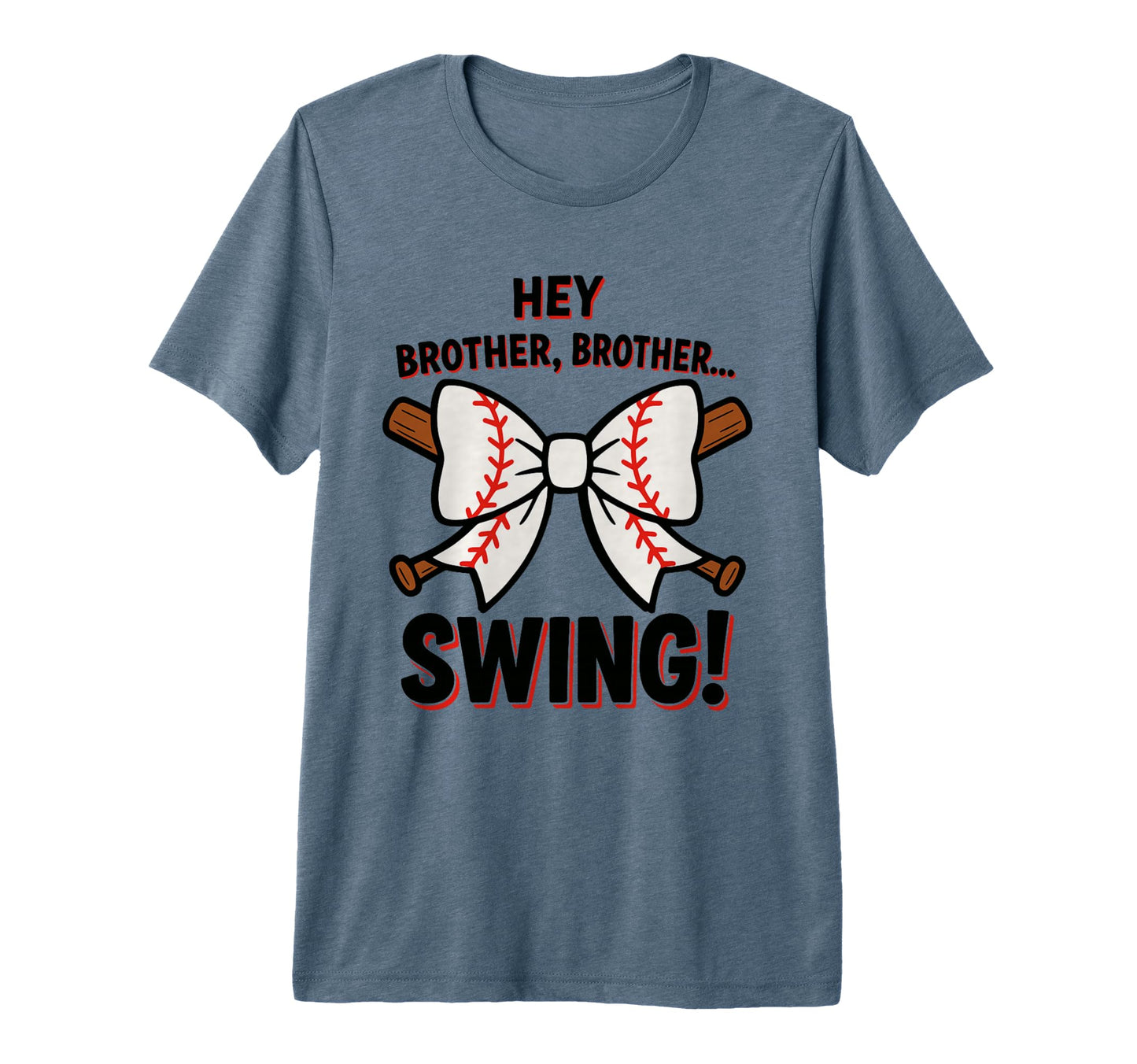 Hey Brother Brother Swing Funny T-Shirt - Custom Art Print Men Women - T-Shirt, Sweatshirt, Hoodie