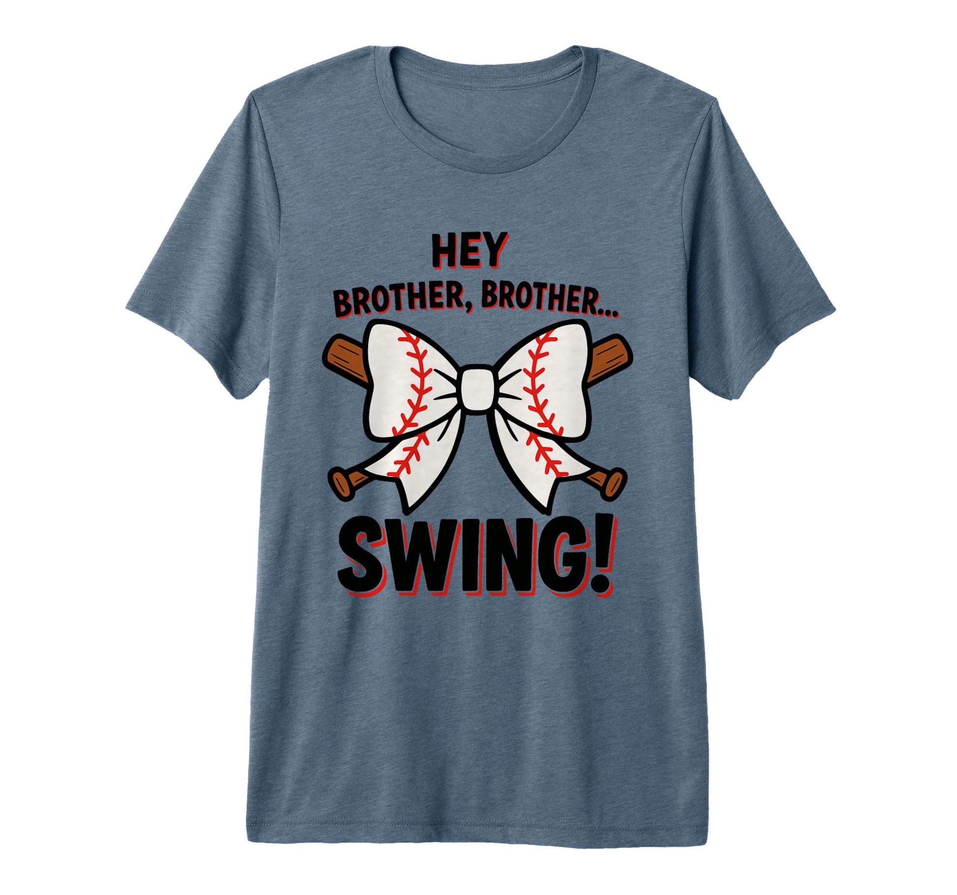Hey Brother Brother Swing Funny T-Shirt - Custom Art Print Men Women - T-Shirt, Sweatshirt, Hoodie