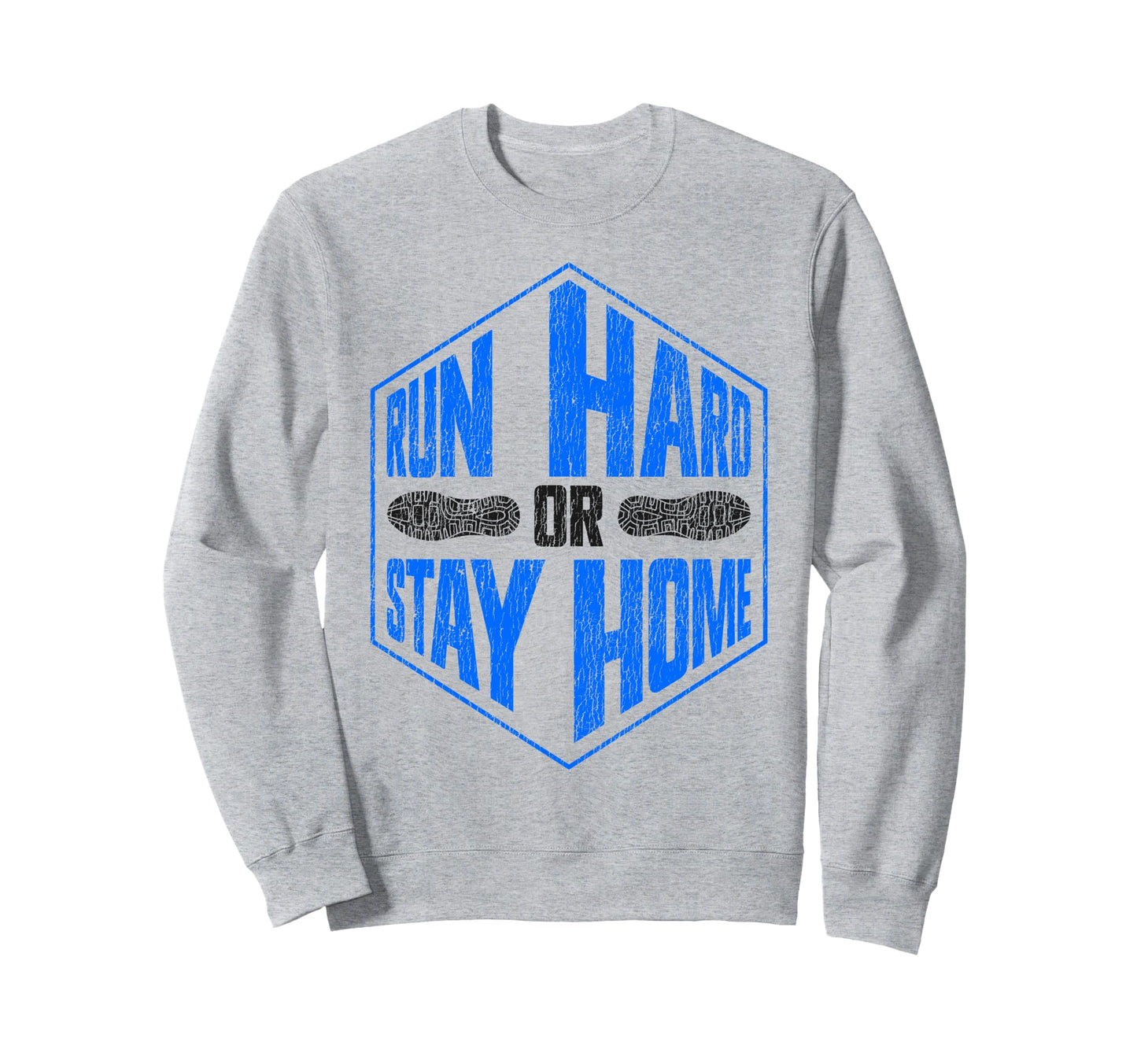 Running Runner Half Marathon Run Sweatshirt - Minimalist Print Men Women - T-Shirt, Sweatshirt, Hoodie