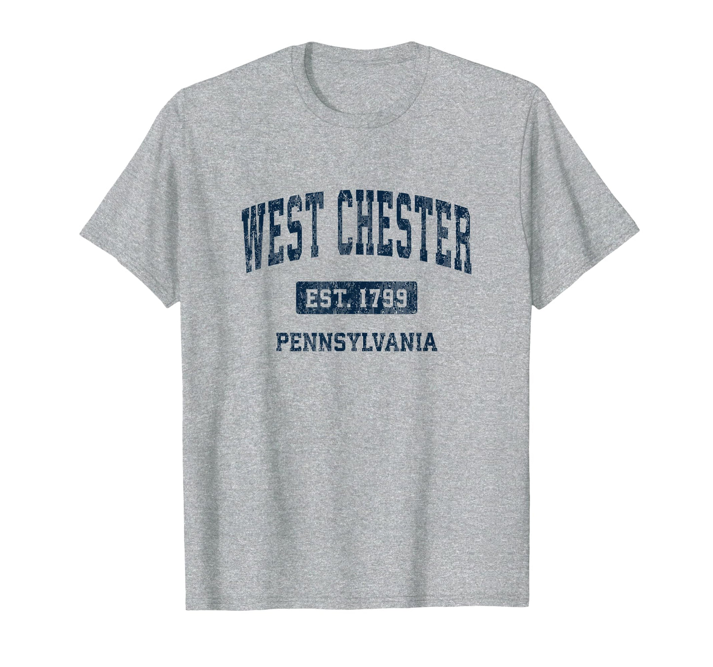 West Chester Pennsylvania Pa Athletic T-Shirt - Graphic Print for Adults - T-Shirt, Sweatshirt, Hoodie