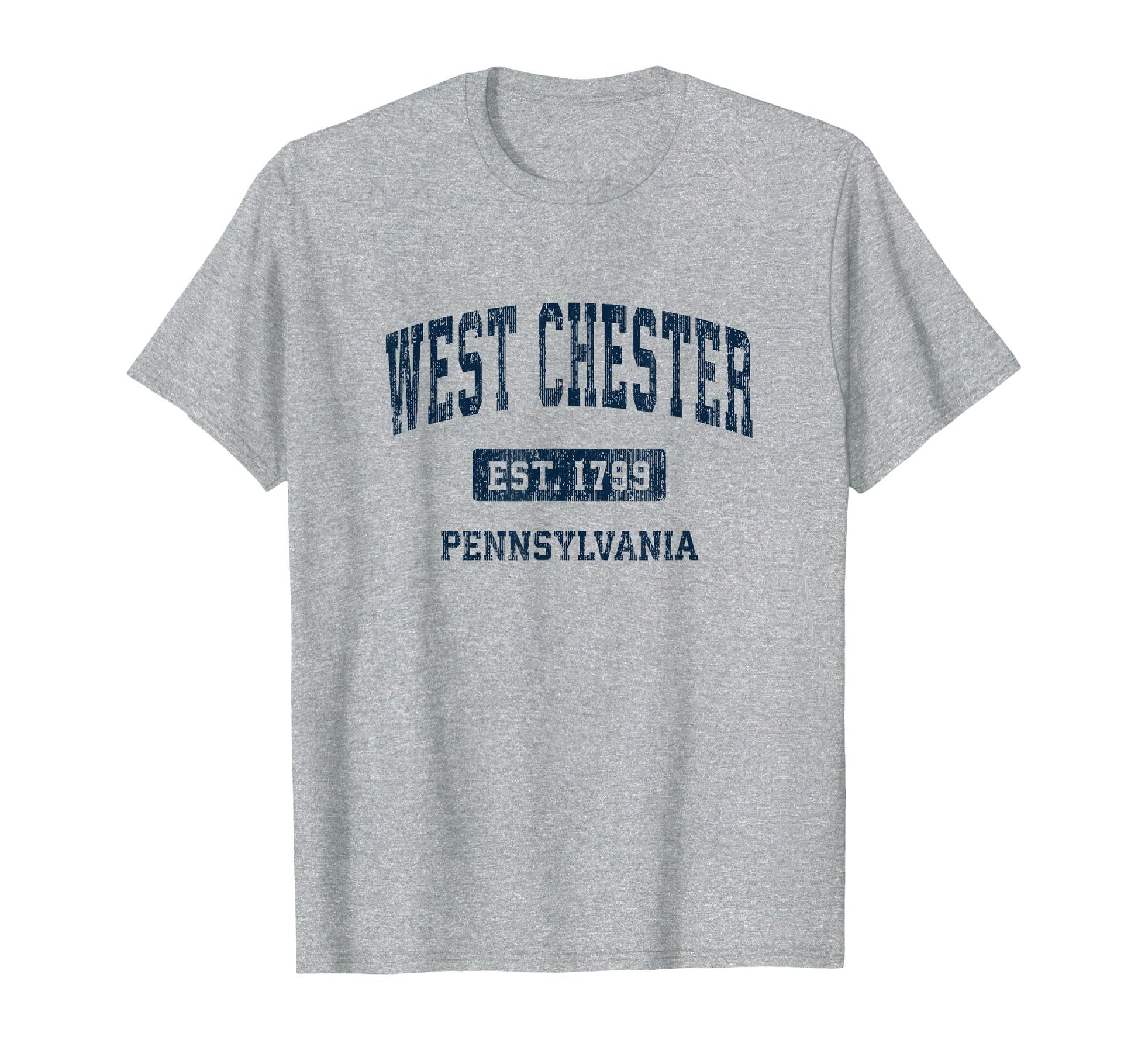 West Chester Pennsylvania Pa Athletic T-Shirt - Graphic Print for Adults - T-Shirt, Sweatshirt, Hoodie