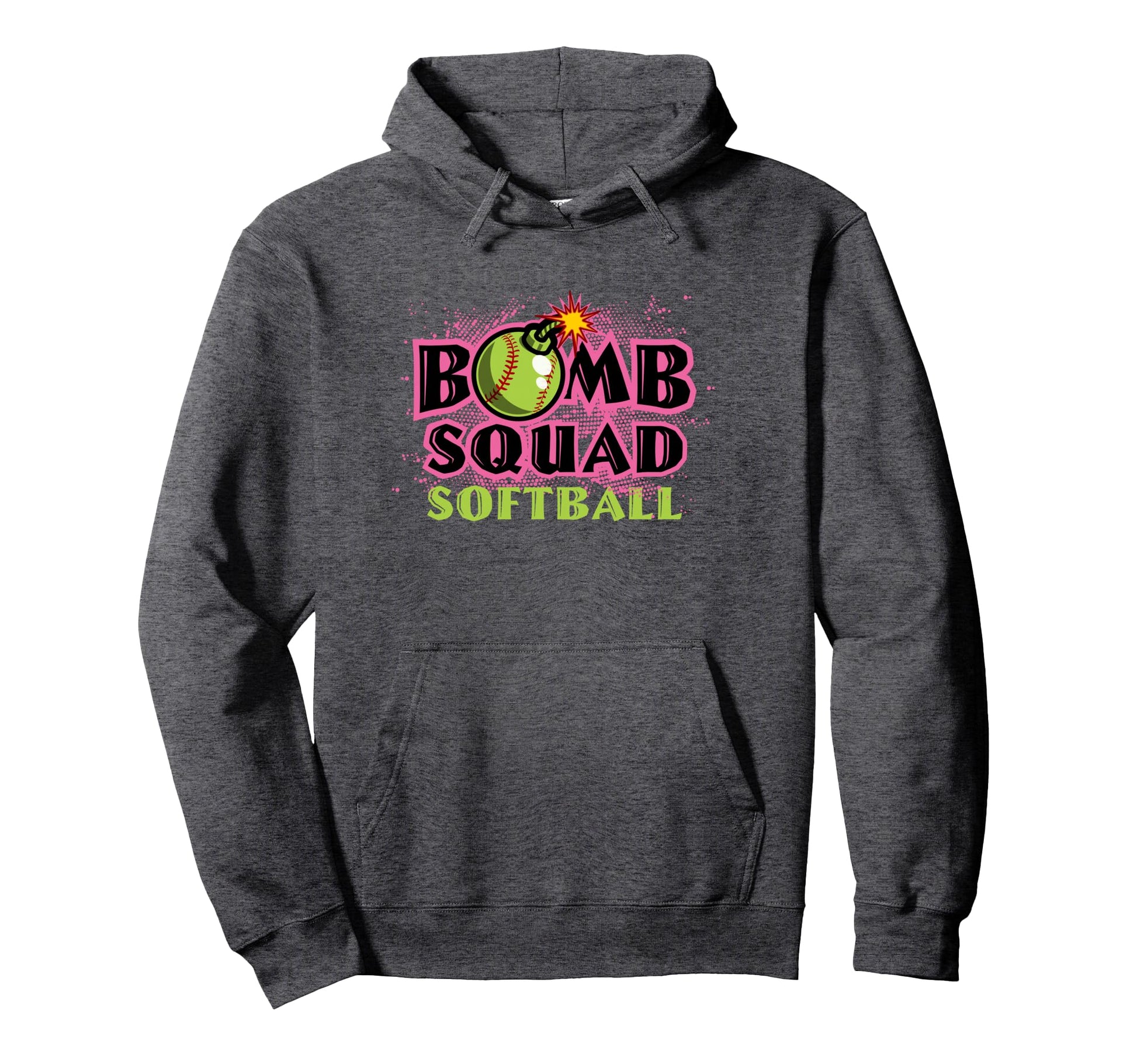 Bomb Squad Softball Homerun Gifts Hoodie - Casual Everyday Wear Men Women - T-Shirt, Sweatshirt, Hoodie