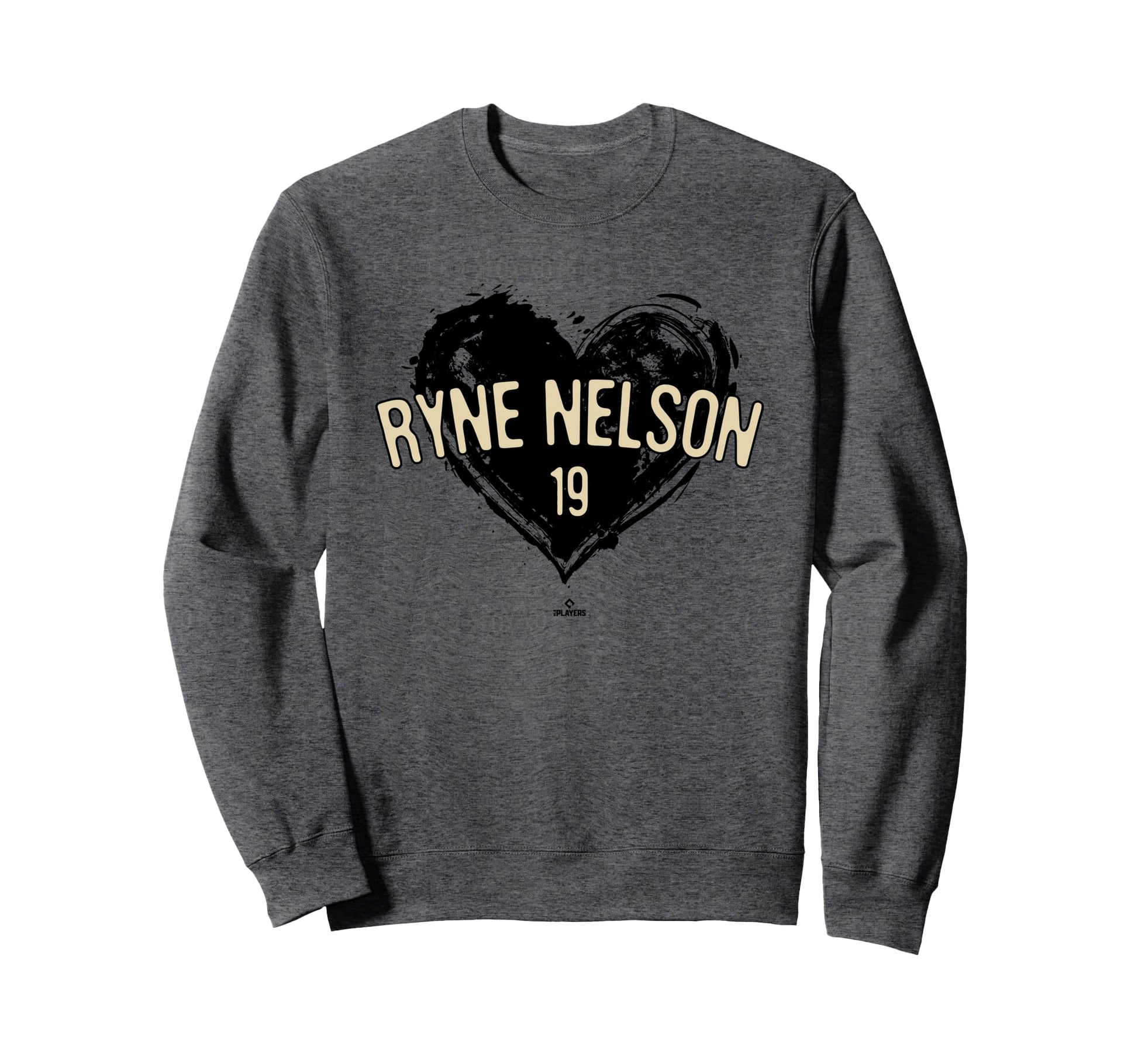 Distressed Heart Ryne Nelson Sweatshirt - Trendy Graphic for Adults - T-Shirt, Sweatshirt, Hoodie