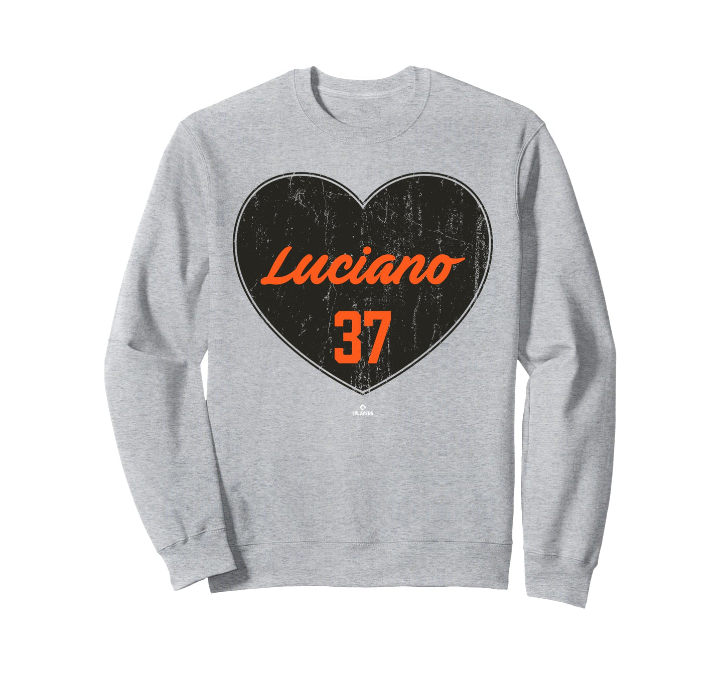 Distressed Heart Marco Sweatshirt - Casual Everyday Wear for Adults - T-Shirt, Sweatshirt, Hoodie