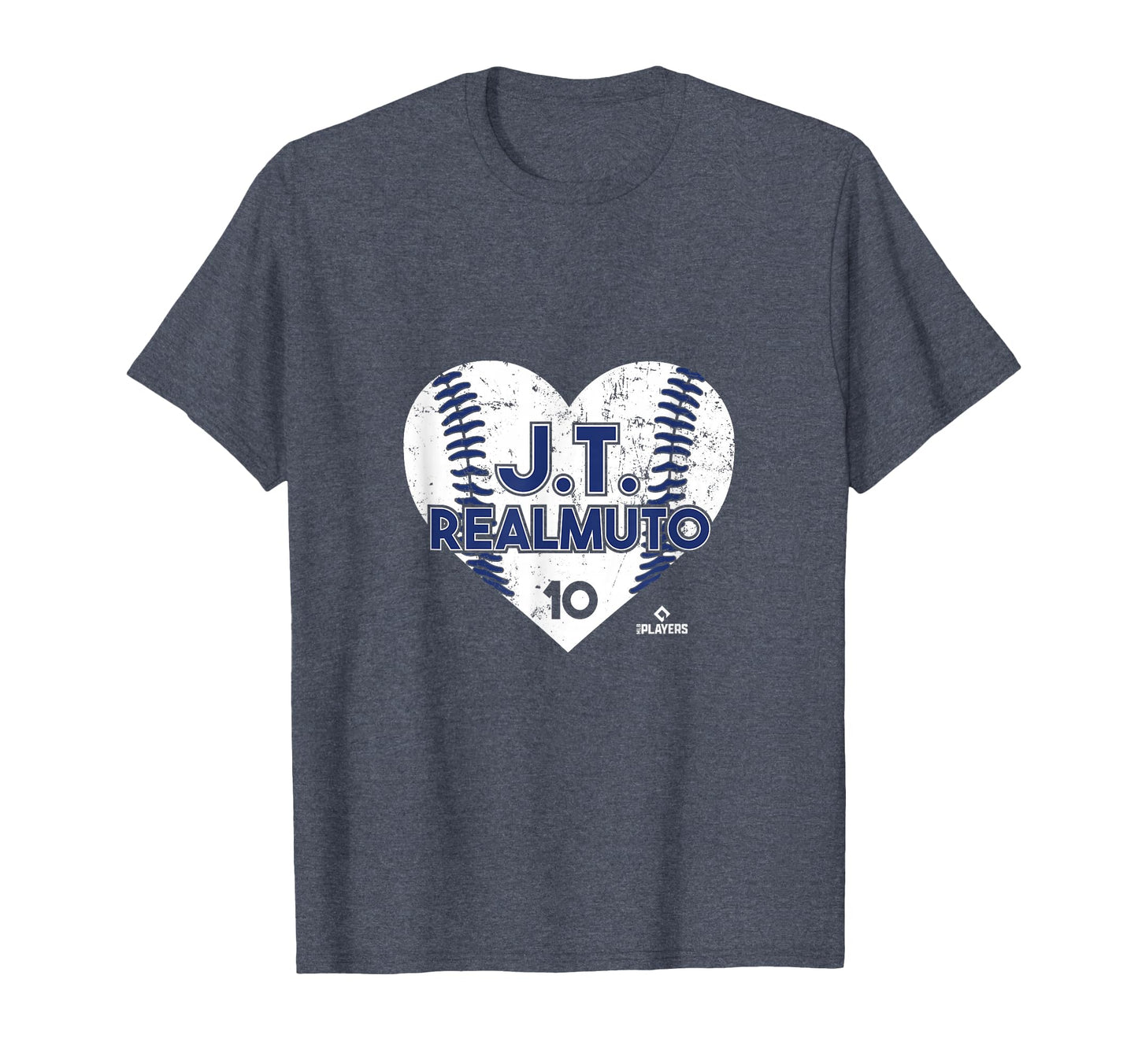 J T Realmuto Heart Baseball T-Shirt - Casual Everyday Wear for Adults - T-Shirt, Sweatshirt, Hoodie
