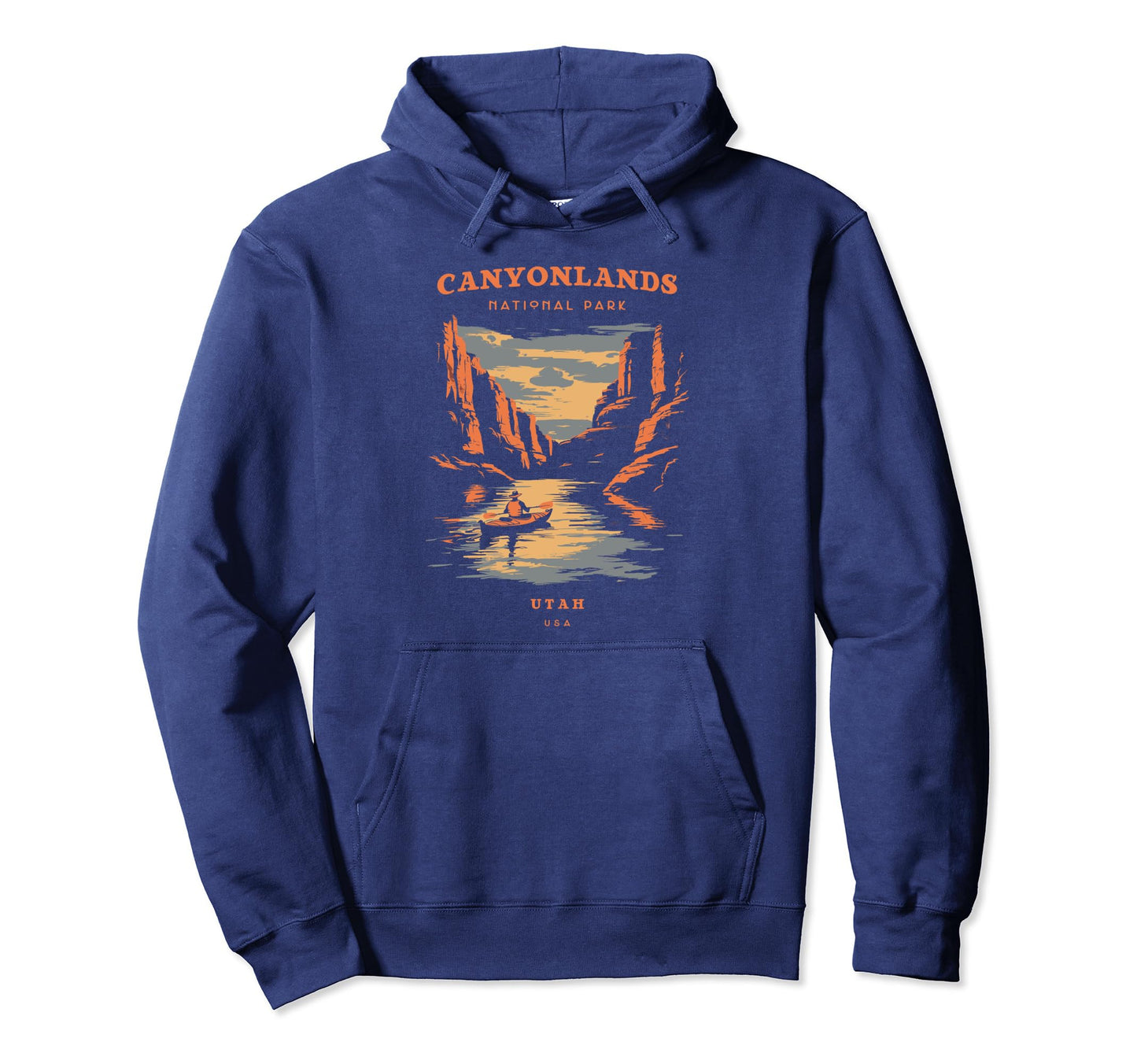 Canyonlands National Park Utah Hoodie - Minimalist Print Unisex - T-Shirt, Sweatshirt, Hoodie