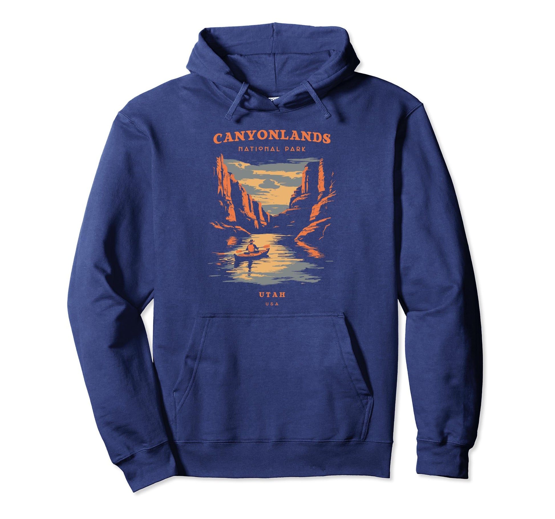 Canyonlands National Park Utah Hoodie - Minimalist Print Unisex - T-Shirt, Sweatshirt, Hoodie